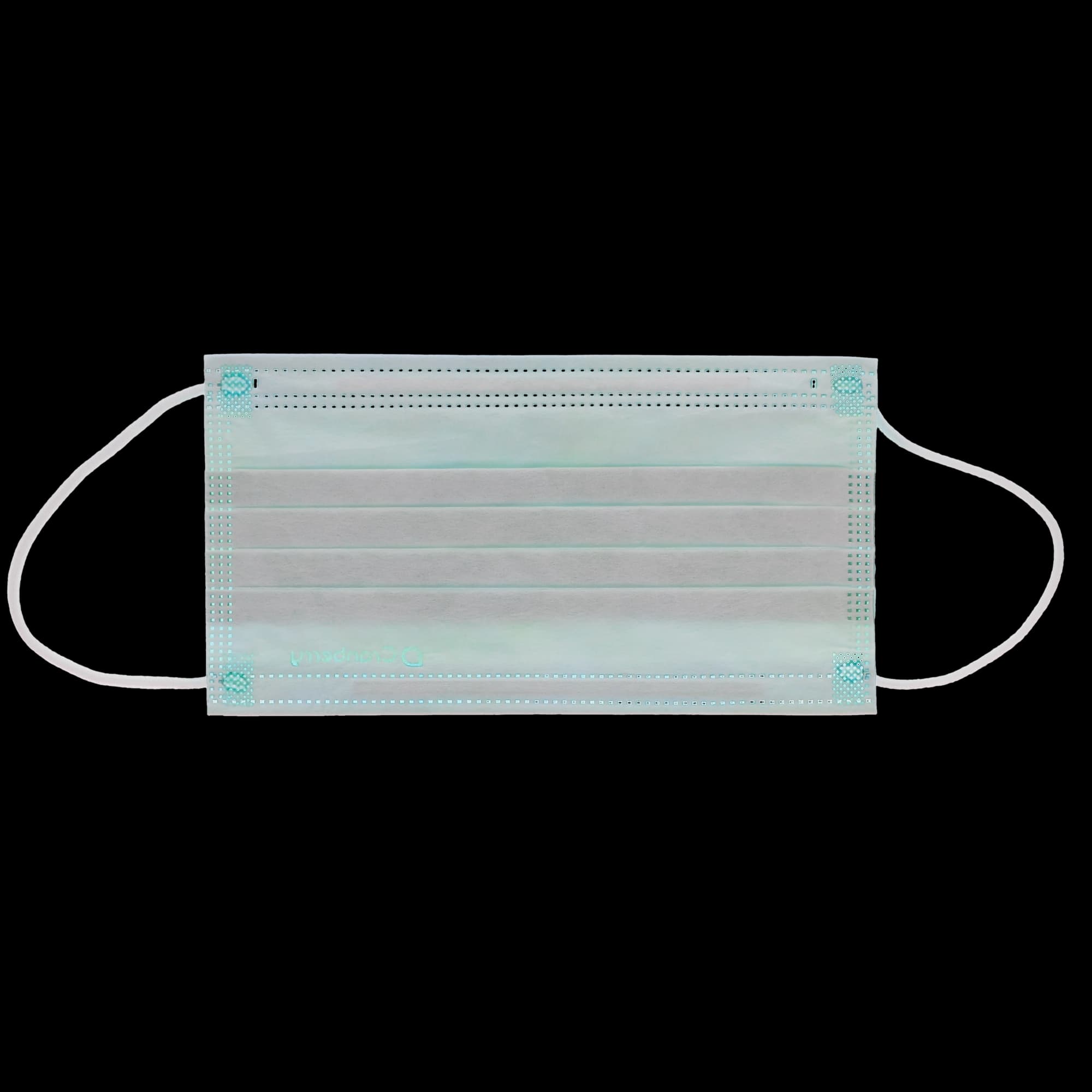 Cranberry Cosmo 4-Ply ASTM Level 3 Earloop Face Mask, Galactic Green, 50/Box, C2700GG thumbnail 11