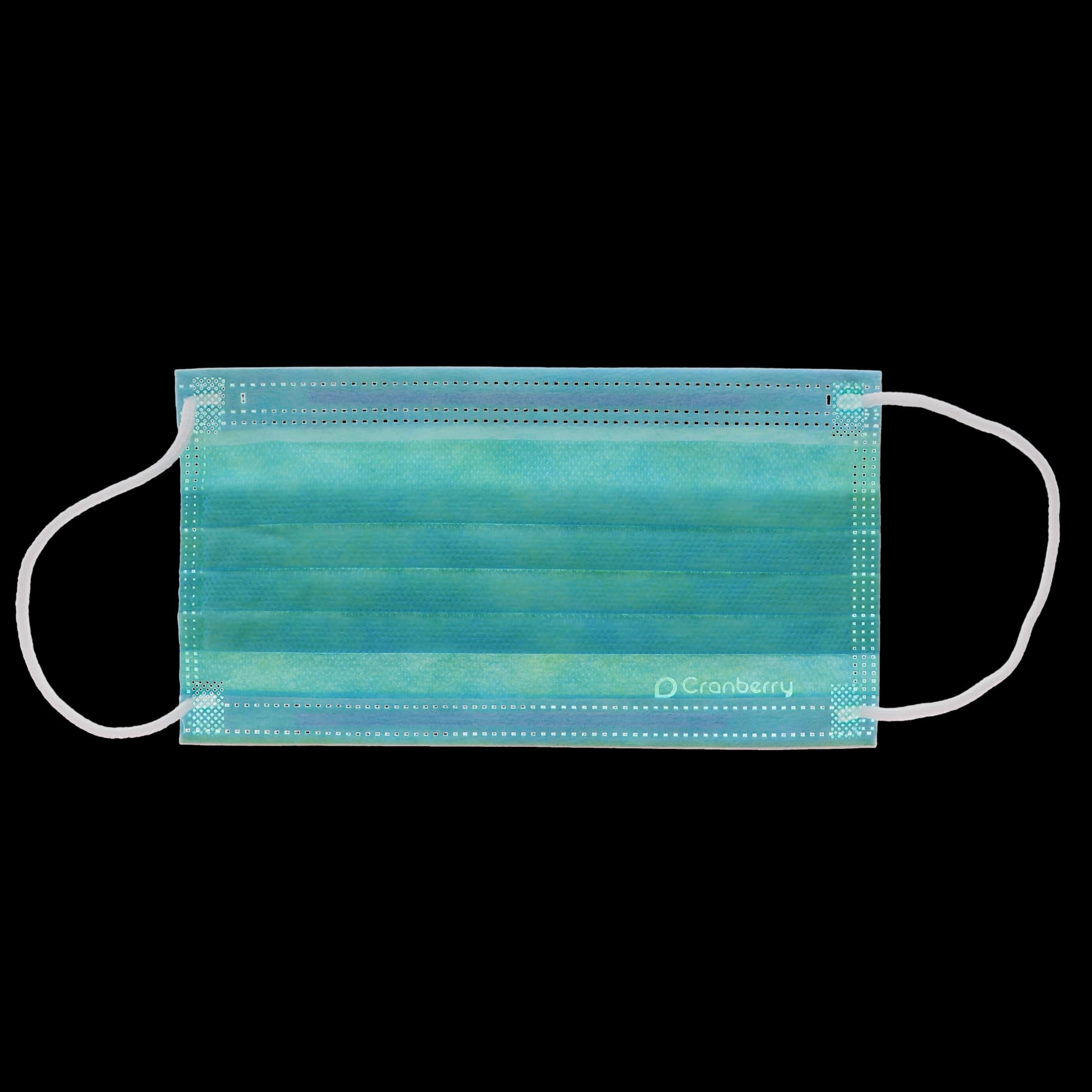Cranberry Cosmo 4-Ply ASTM Level 3 Earloop Face Mask, Galactic Green, 50/Box, C2700GG thumbnail 10