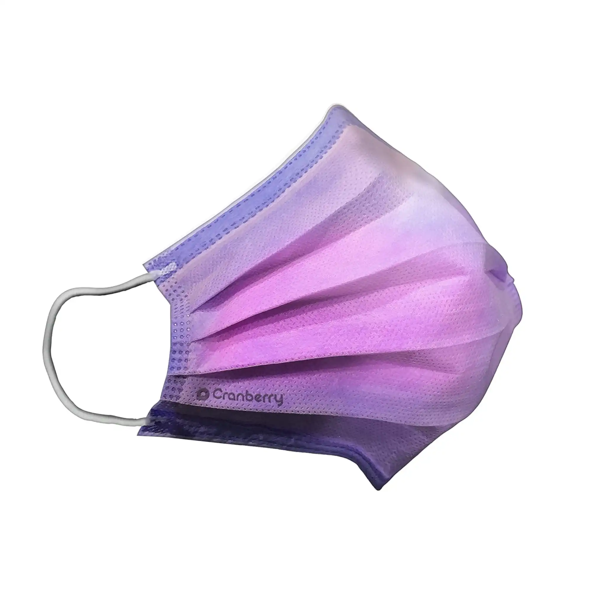 Cranberry Cosmo 4-Ply ASTM Level 3 Earloop Procedure Face Mask, Stellar Purple, 50/Box, C2700SP thumbnail 11