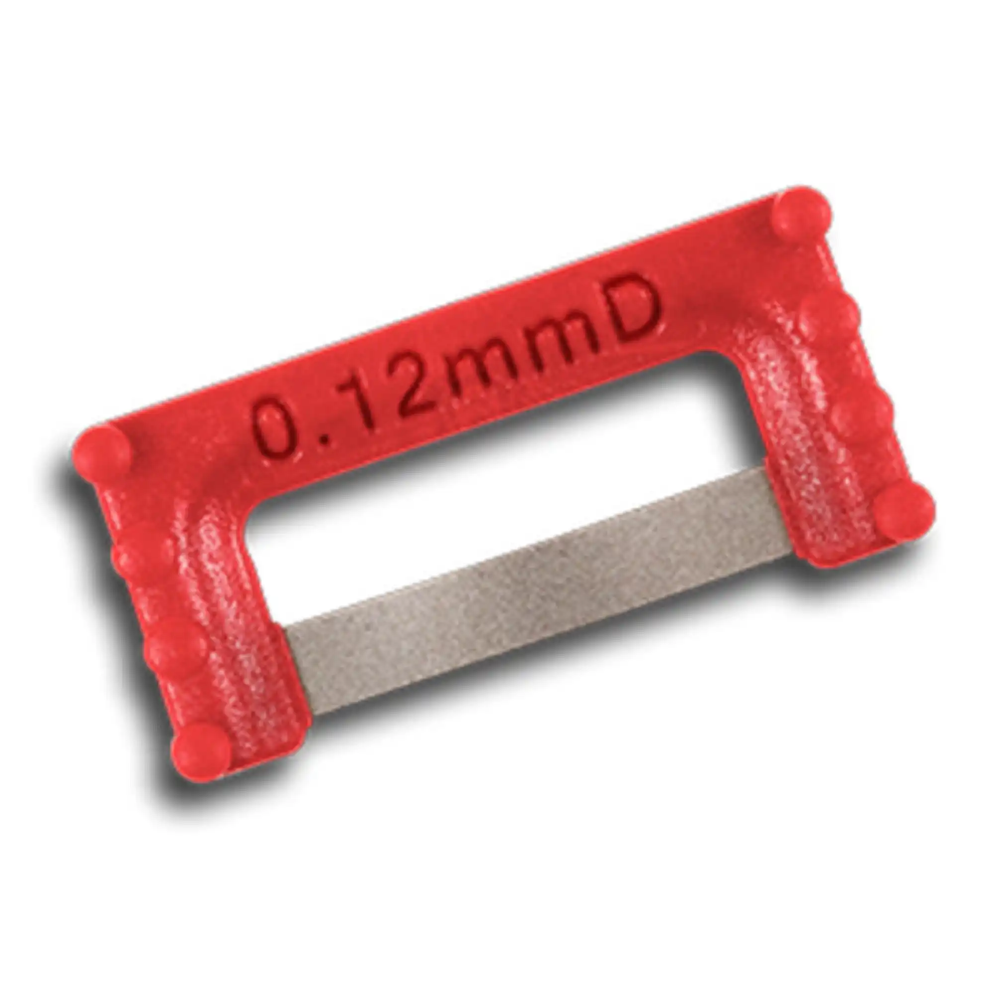ContacEZ IPR Strip, System Red Opener, Double-Sided Medium (0.12mm), 8/Pack, 32408 - ContacEZ, IPR Strip, System Red 8/Pack, 32408 - Image 1