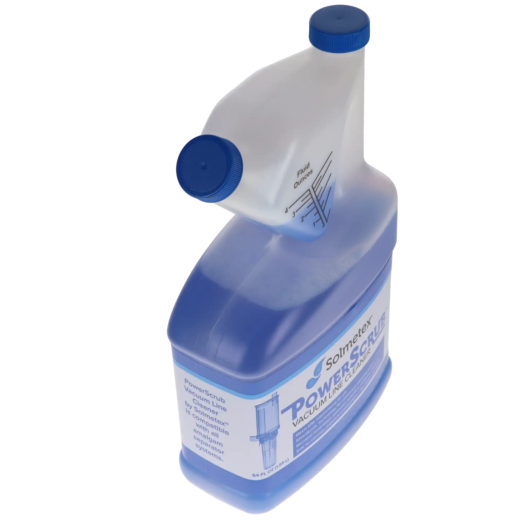 Solmetex PowerScrub Vacuum Line Cleaner Case Kit, 64 oz Bottle, PCS-VLCB thumbnail 3
