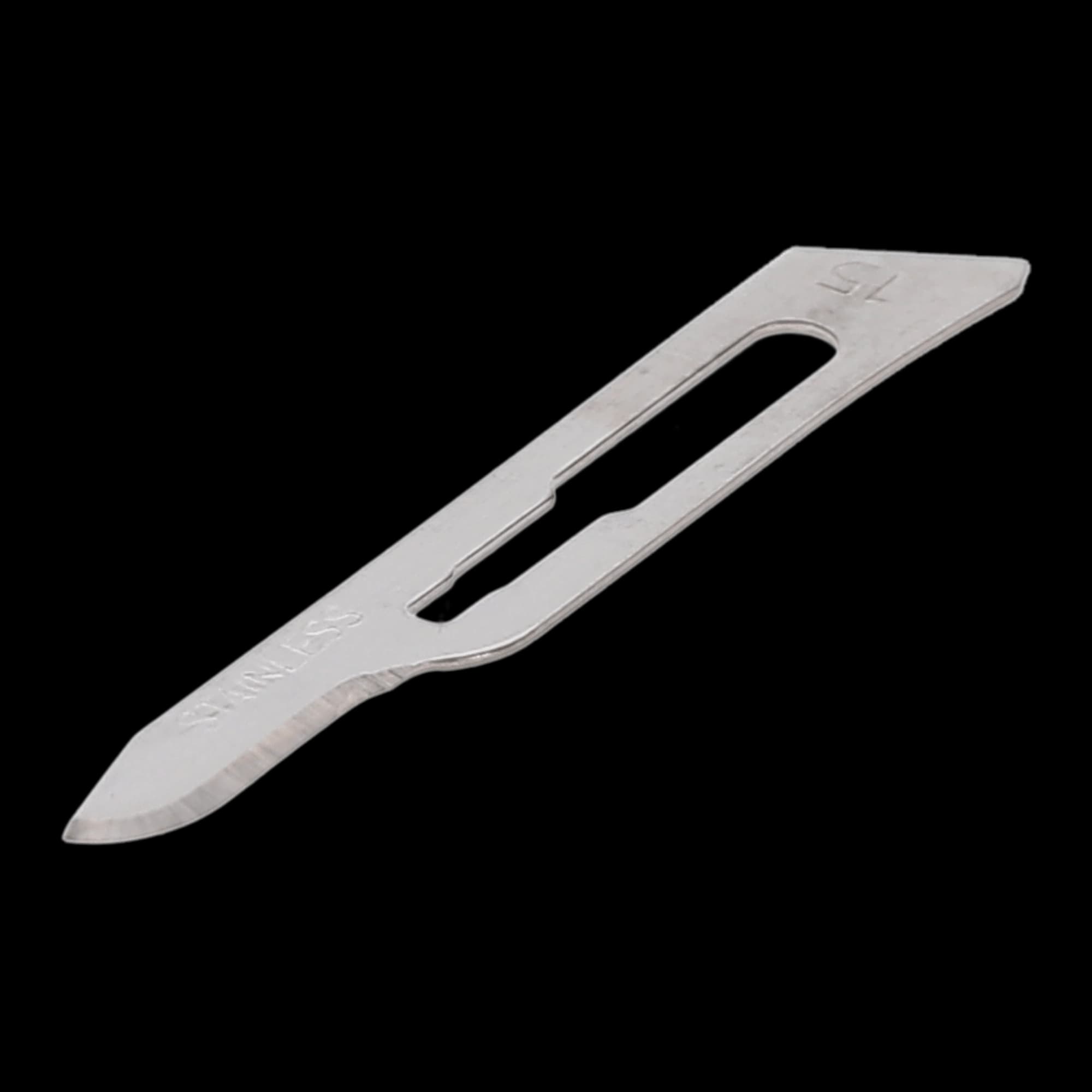 GlassVan #15 Sterile Stainless Steel Surgical Scalpel Blades, 100/Box, 3001T-15 thumbnail 10