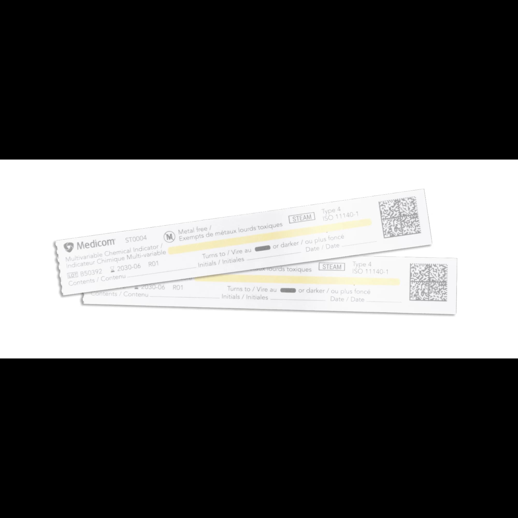 AssureCheck Multivariable Chemical Indicator, Type 4 Steam Sterilization Strip, 200 mm x 15 mm, 250/Pk, ST0004 thumbnail 4