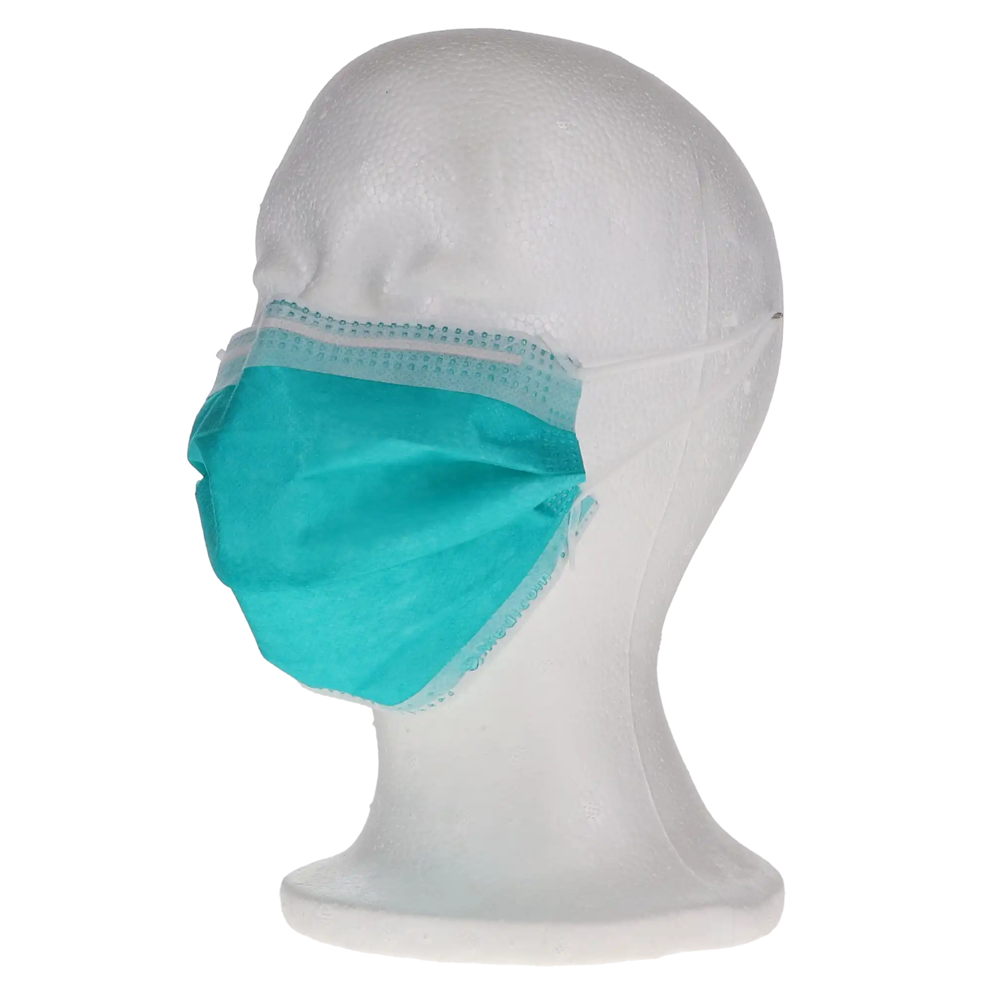 SafeMask® Premier Elite™ Procedure Earloop Face Mask, ASTM Level 3, Teal, 50/Box, 2043 thumbnail 9