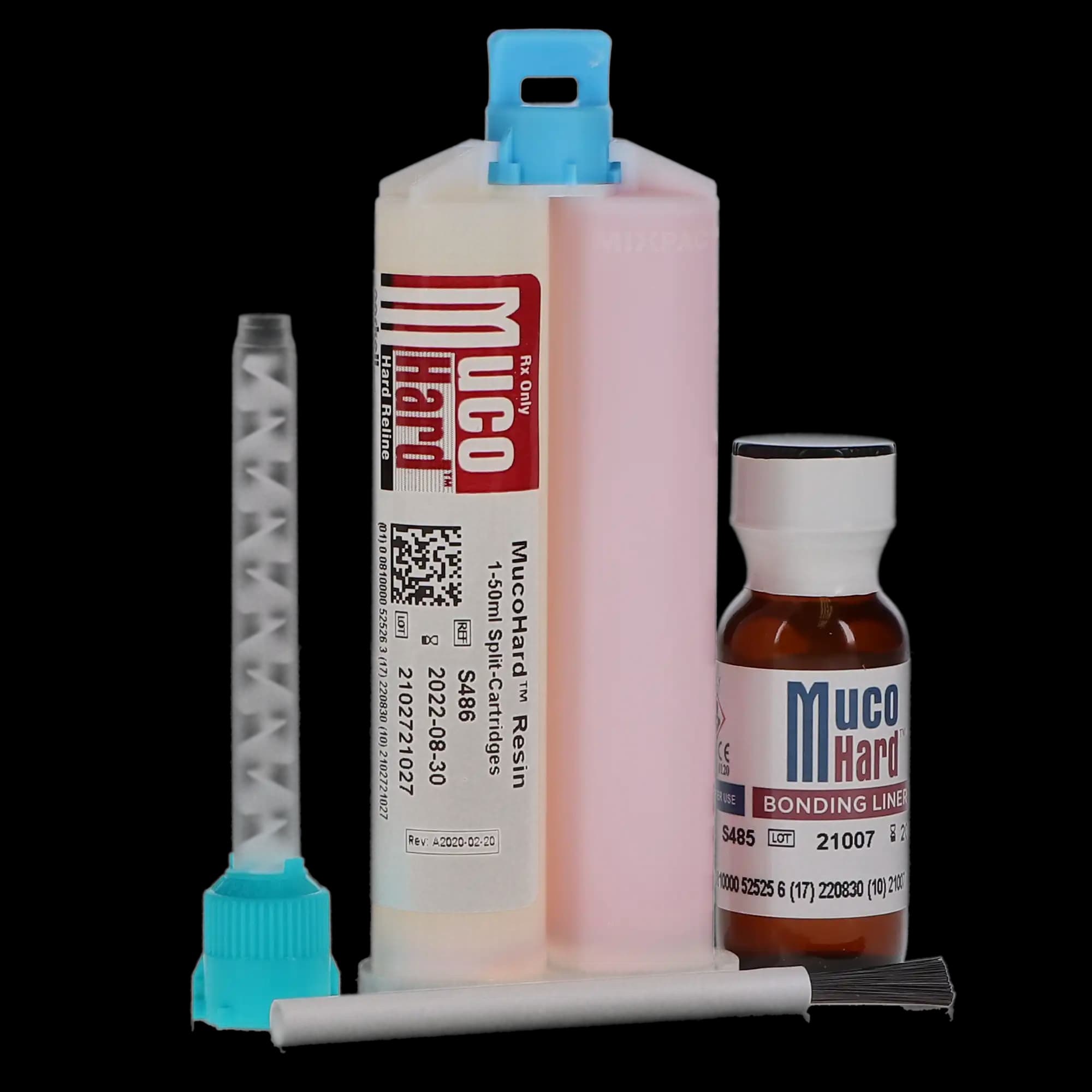 Parkell MucoHard+ Hard Denture Reline Kit, Self-Cure, Translucent Pink, S640 thumbnail 11