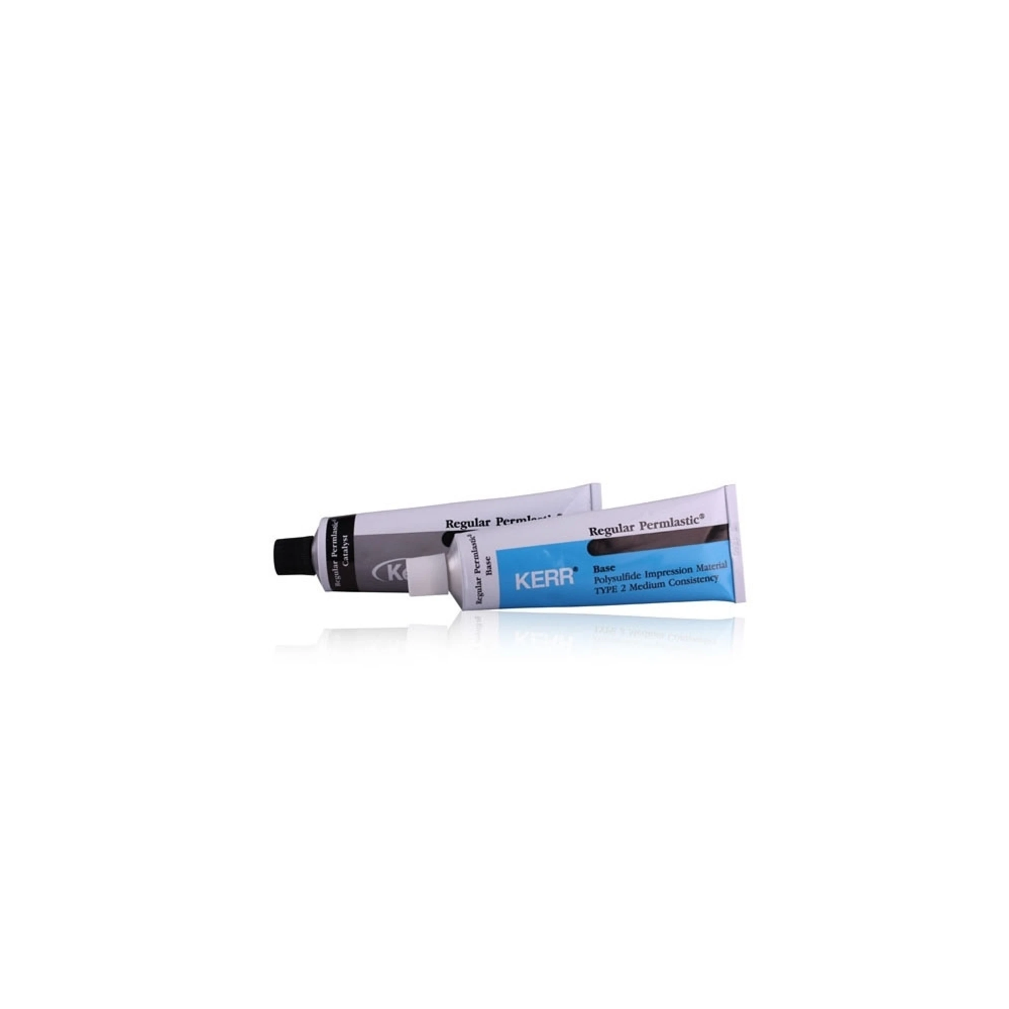 Permlastic Polysulfide Impression Material, Heavy Body, Standard Package, 2 x 100 g Base Tubes + 70 g Catalyst Tube + Mixing Pad, 00675 - Permlastic Impression Material, Standard Package, Heavy Body, 1/Pk - Image 1