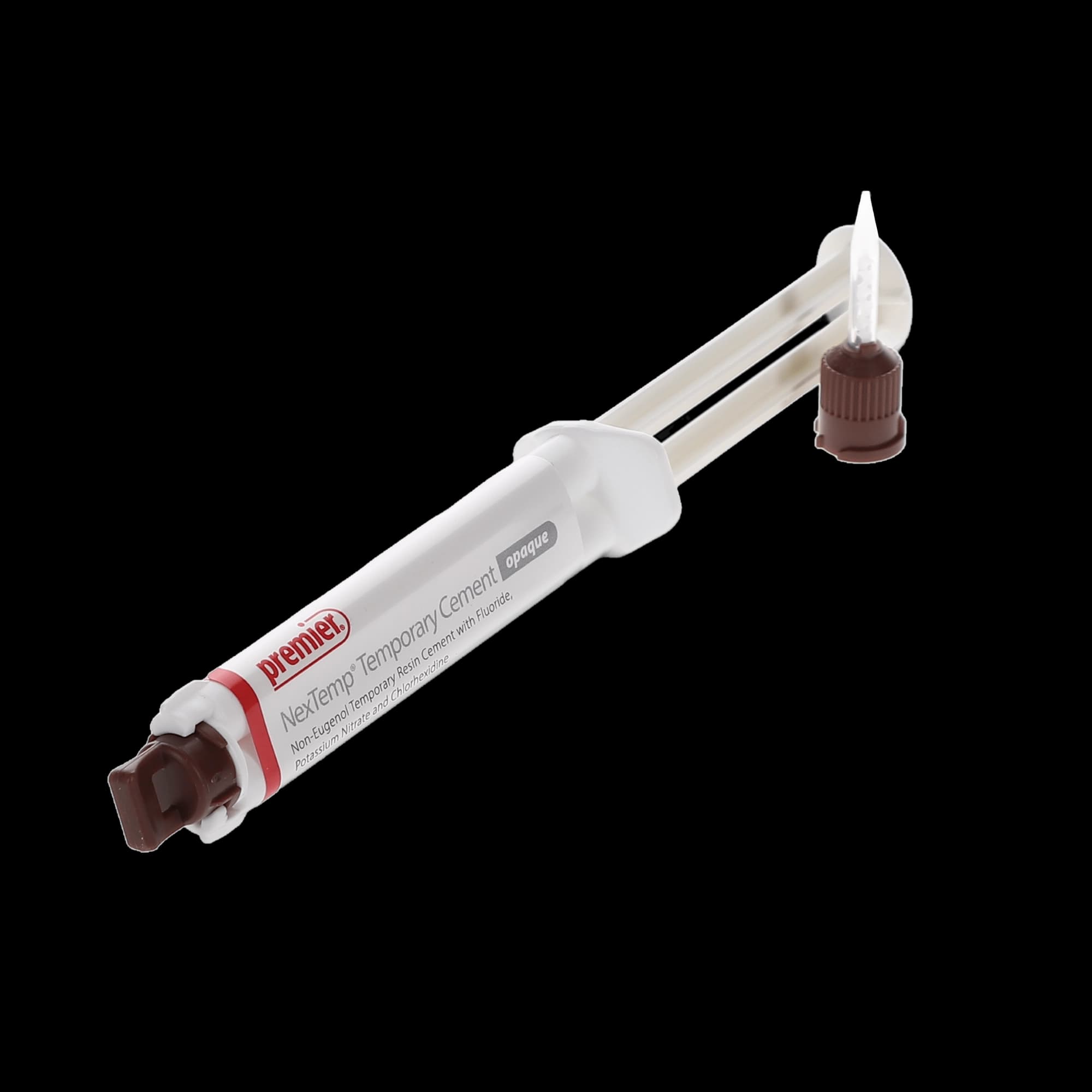 Premier NexTemp Temporary Cement Standard Kit, Opaque, 5 mL Syringe with 10 Mixing Tips, 3001471 thumbnail 10