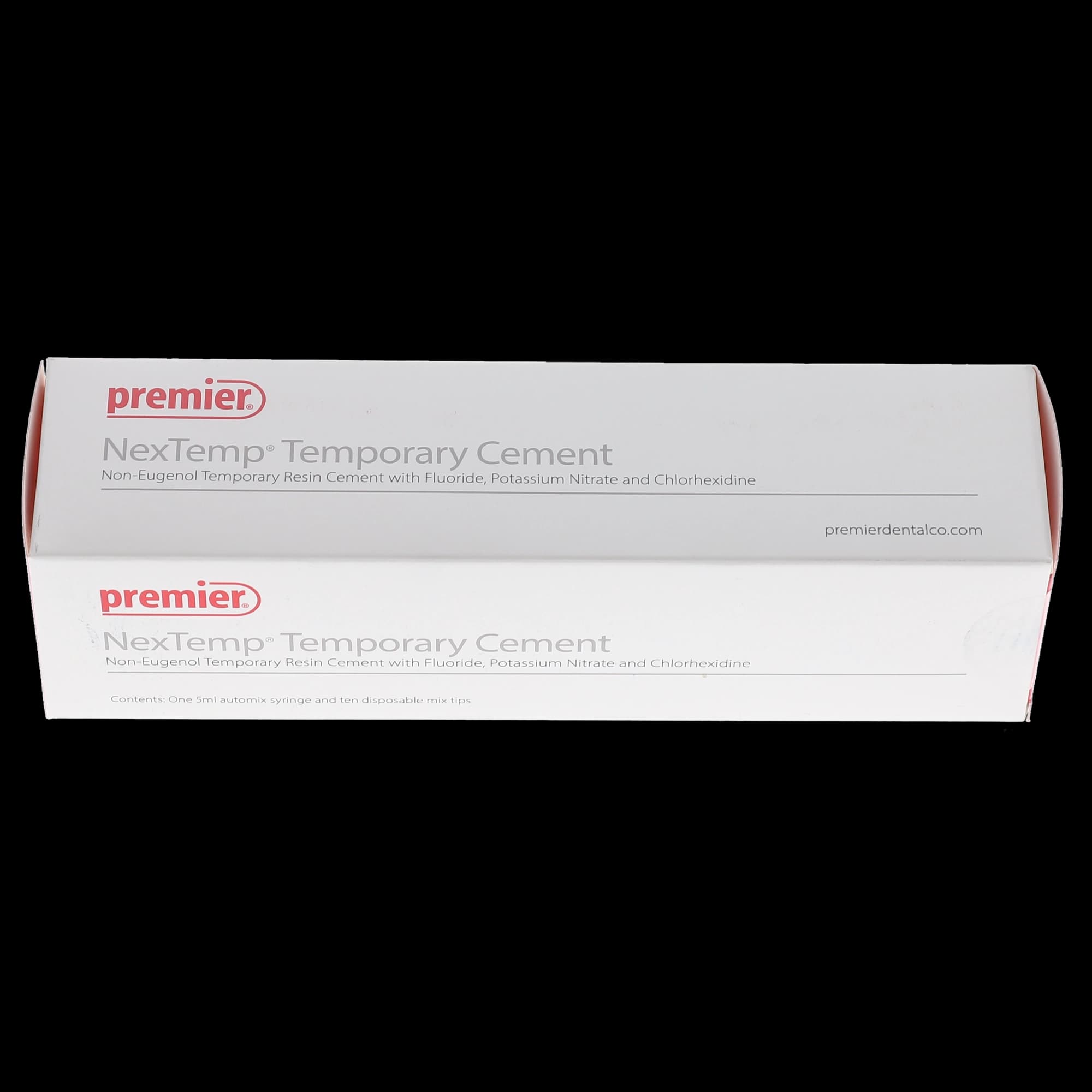 Premier NexTemp Temporary Cement Standard Kit, Opaque, 5 mL Syringe with 10 Mixing Tips, 3001471 thumbnail 13