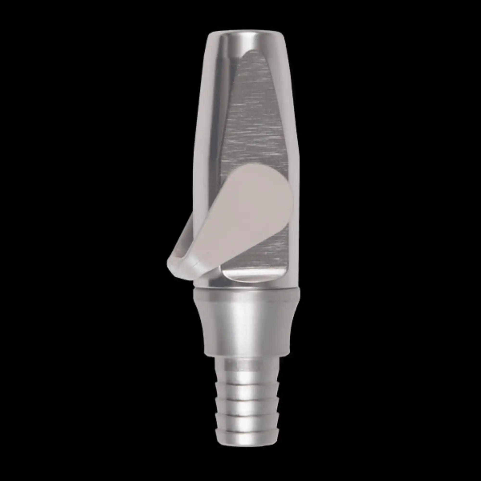 Hager Bull Frog Standard HVE Handpiece, Short, Aluminum, with 1/2" Swivel Tubing Adapter, 1/Pk, B11105 thumbnail 2