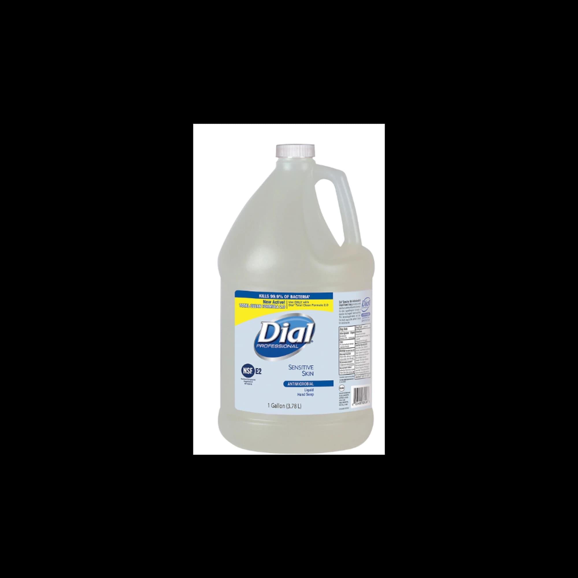 Dial Sensitive Skin Liquid Hand Soap, Antimicrobial, 1 Gallon, 82838 - Dial Sensitive Skin Liquid Hand Soap Antimicrobial 1-Gallon, 82838 - Image 1