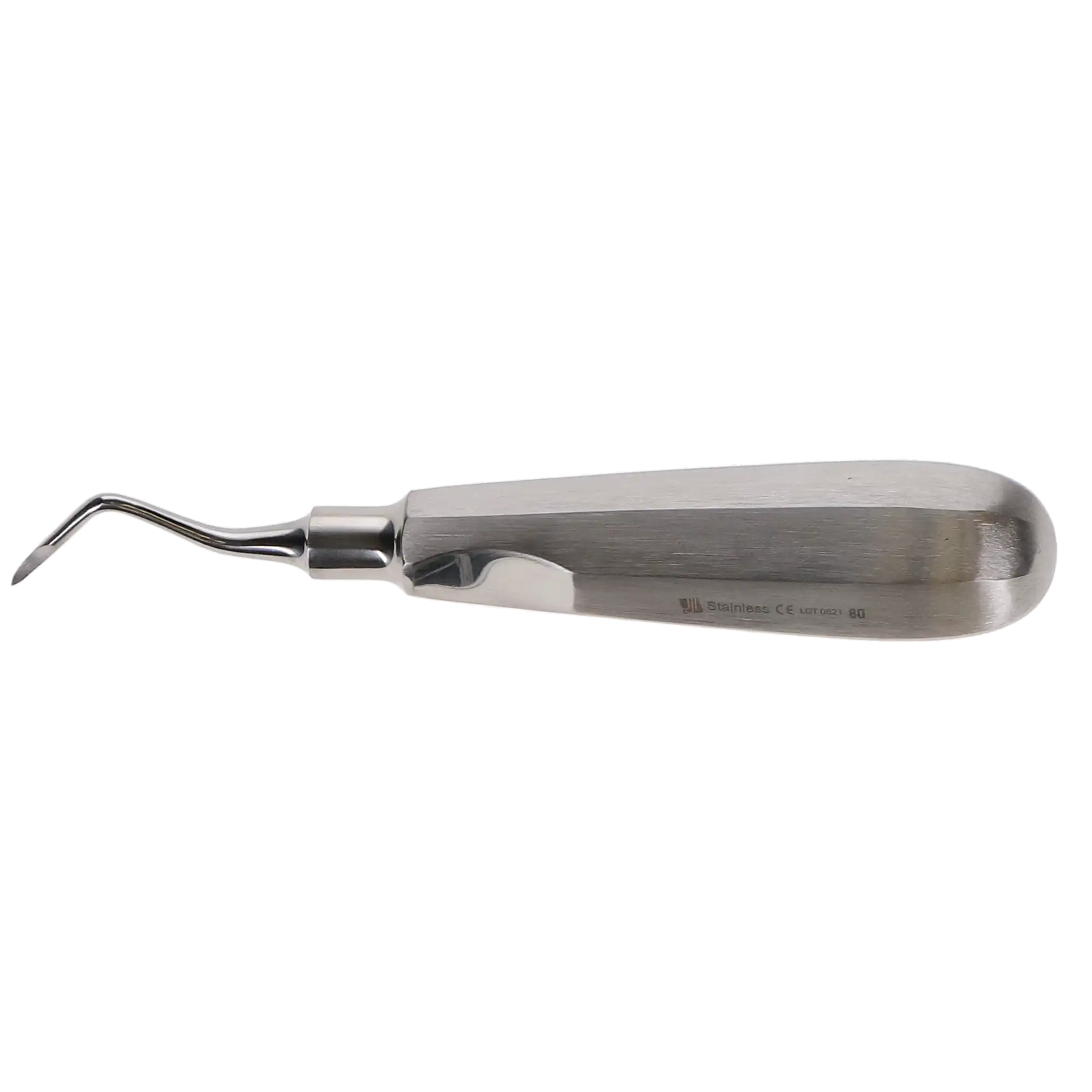 J&J Instruments Root Tip Elevator, #80, Stainless Steel, 1/Pk, IN04-380 thumbnail 2
