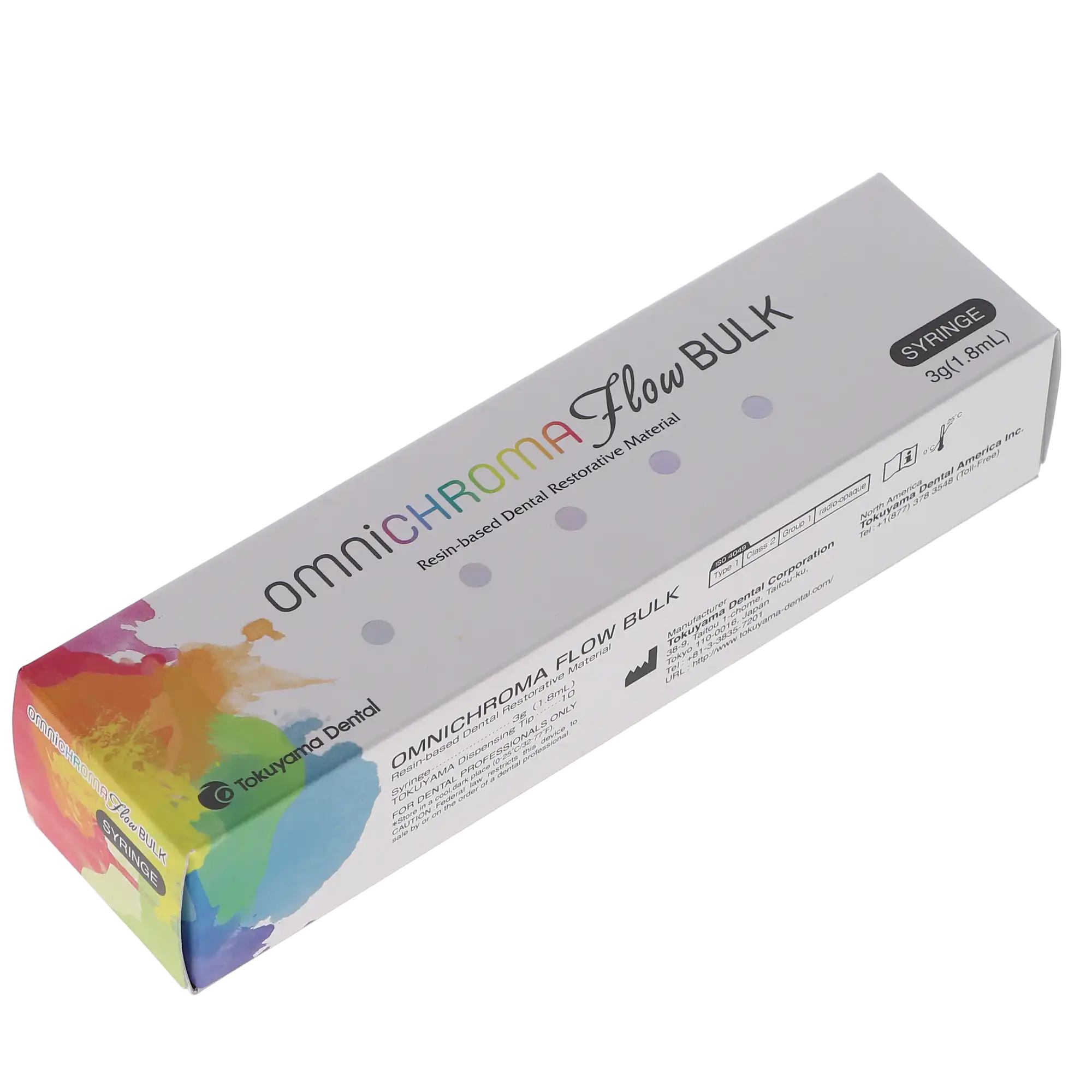 Omnichroma Flow Bulk Fill Flowable Composite, Light-Cure, Syringe Refill, 3 g, 1/Pk, 10221 thumbnail 5