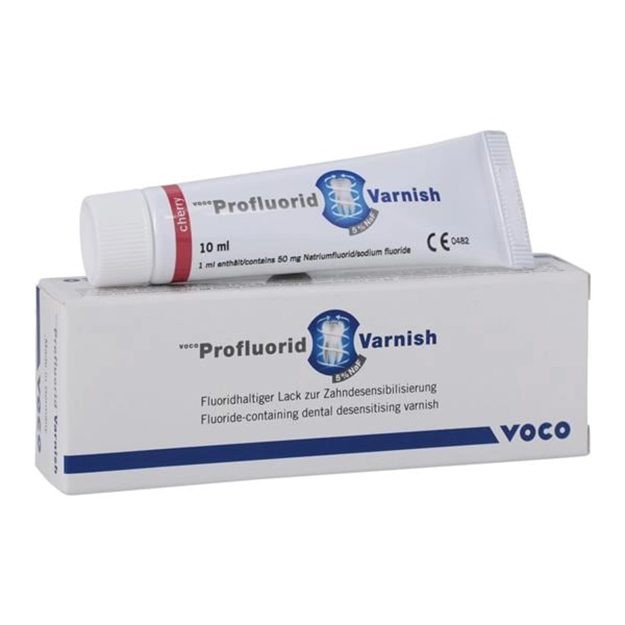 VOCO Profluorid 5% Sodium Fluoride Varnish, 10 ml Tube, Cherry Flavor, 1267 thumbnail 6
