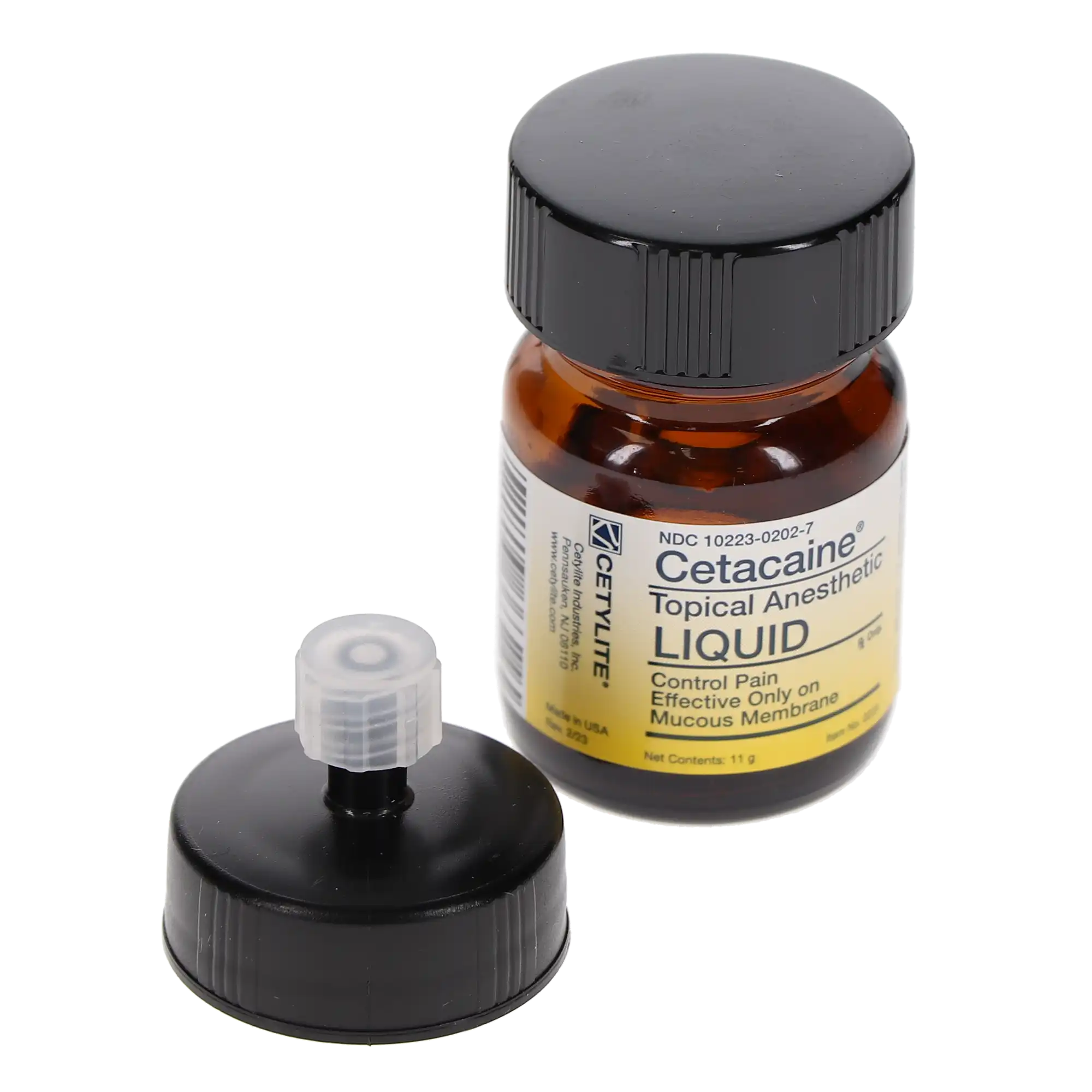 Cetacaine Topical Anesthetic Liquid, 11 g Bottle, 0223 thumbnail 3