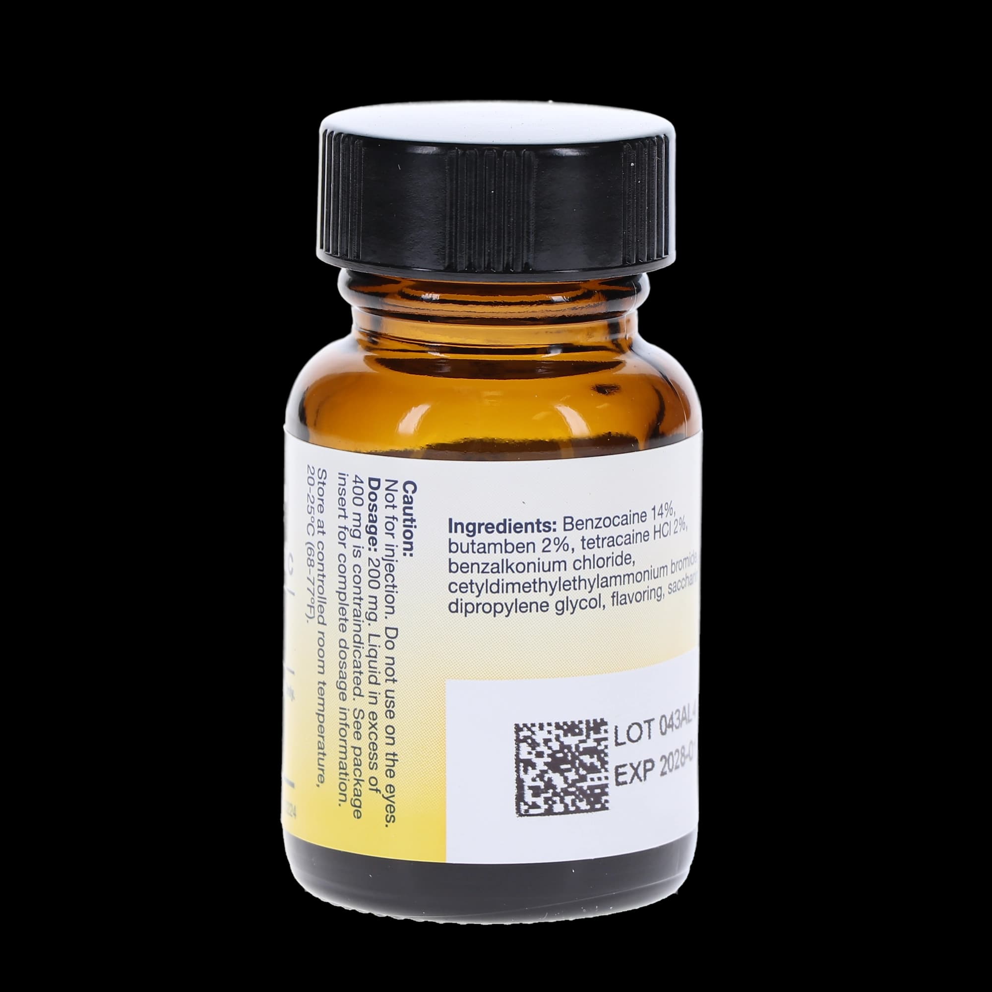 Cetacaine Topical Anesthetic Liquid, 14% Benzocaine / 2% Butamben / 2% Tetracaine HCl, Banana Flavor, 24 g Bottle, 0224 thumbnail 4