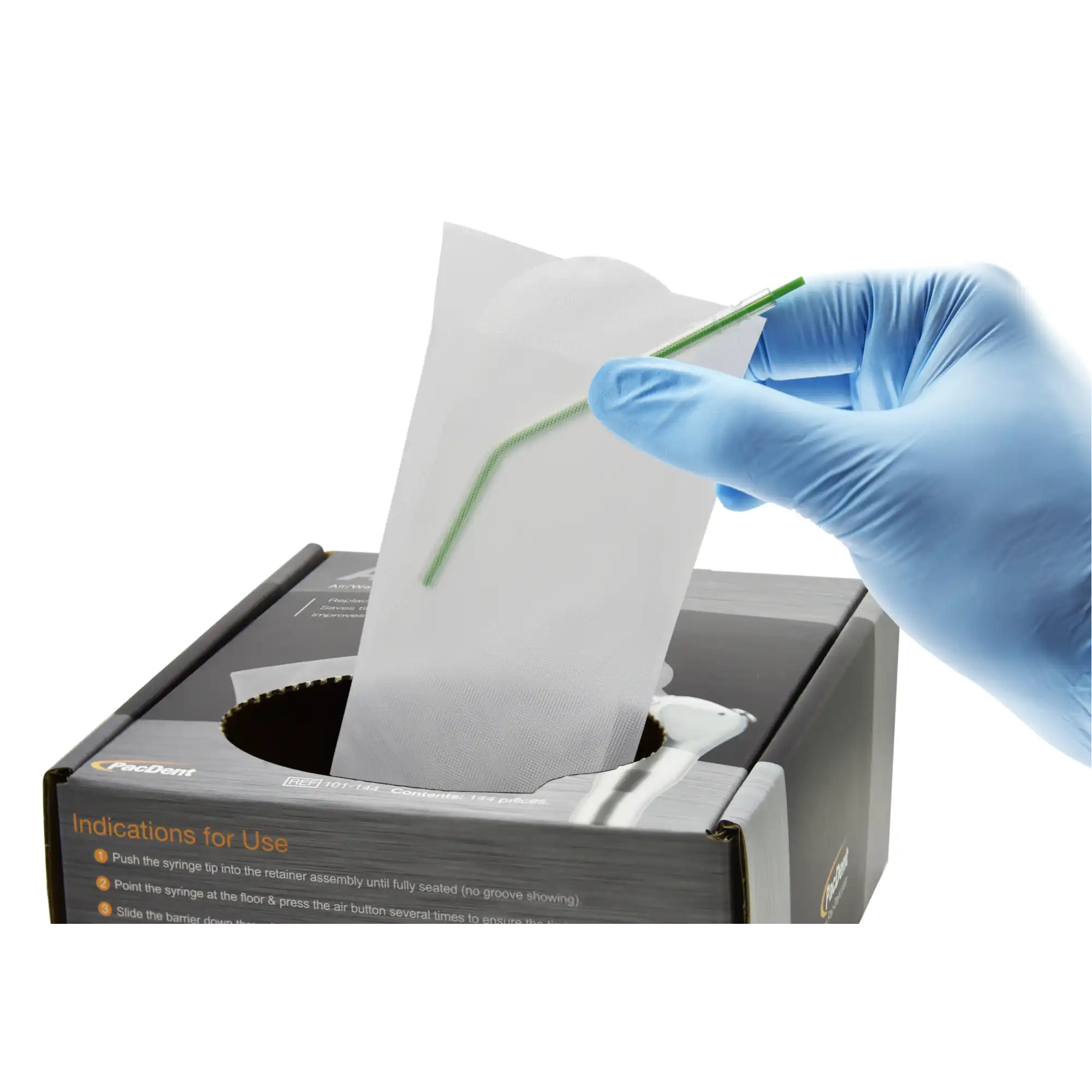 Armor Air/Water Syringe Tip & Sleeve Combo, Disposable, 144/Box, 101-144 thumbnail 8