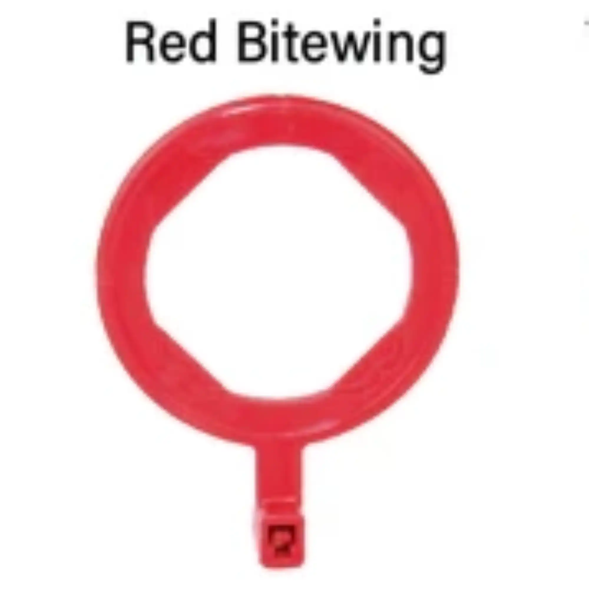 EzAim Autoclavable Bitewing Positioning Ring, Red, 1/Pkg, 131106 thumbnail 3