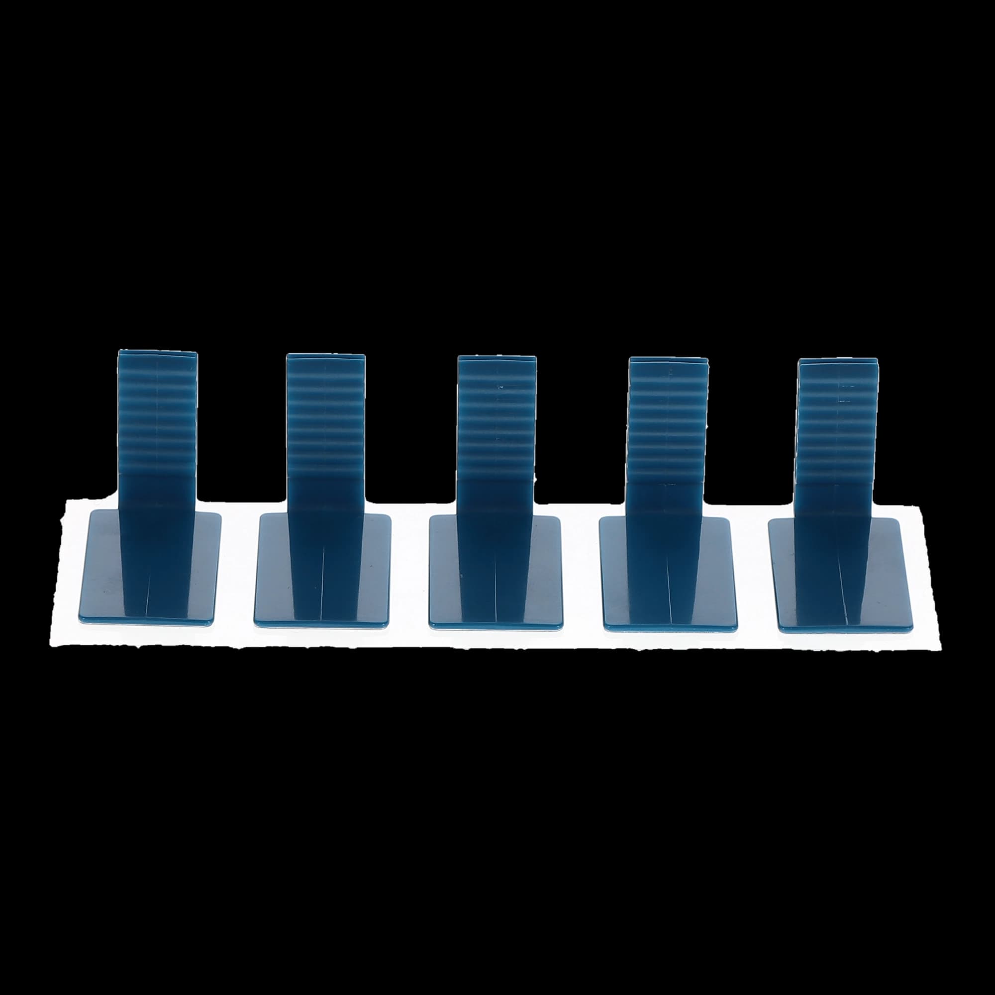 EzAim Disposable Adhesive Sensor Holder, Anterior, Blue, 100/Pk, 131109 thumbnail 4