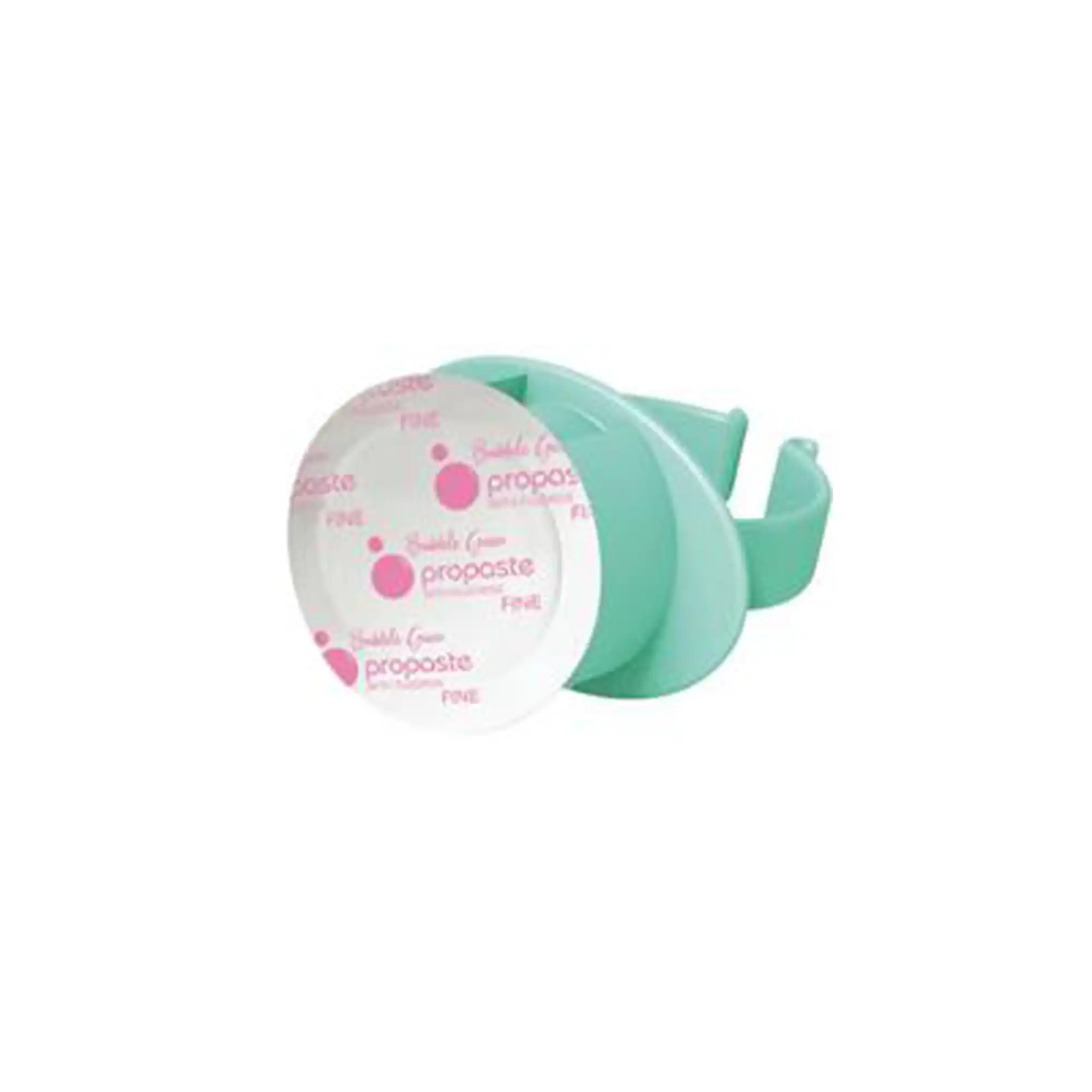 ProPaste One Pre-Assembled Disposable Prophy Ring & AntiSplatr Paste Combo, Bubblegum, Fine Grit, 144/Box, 23105 thumbnail 7