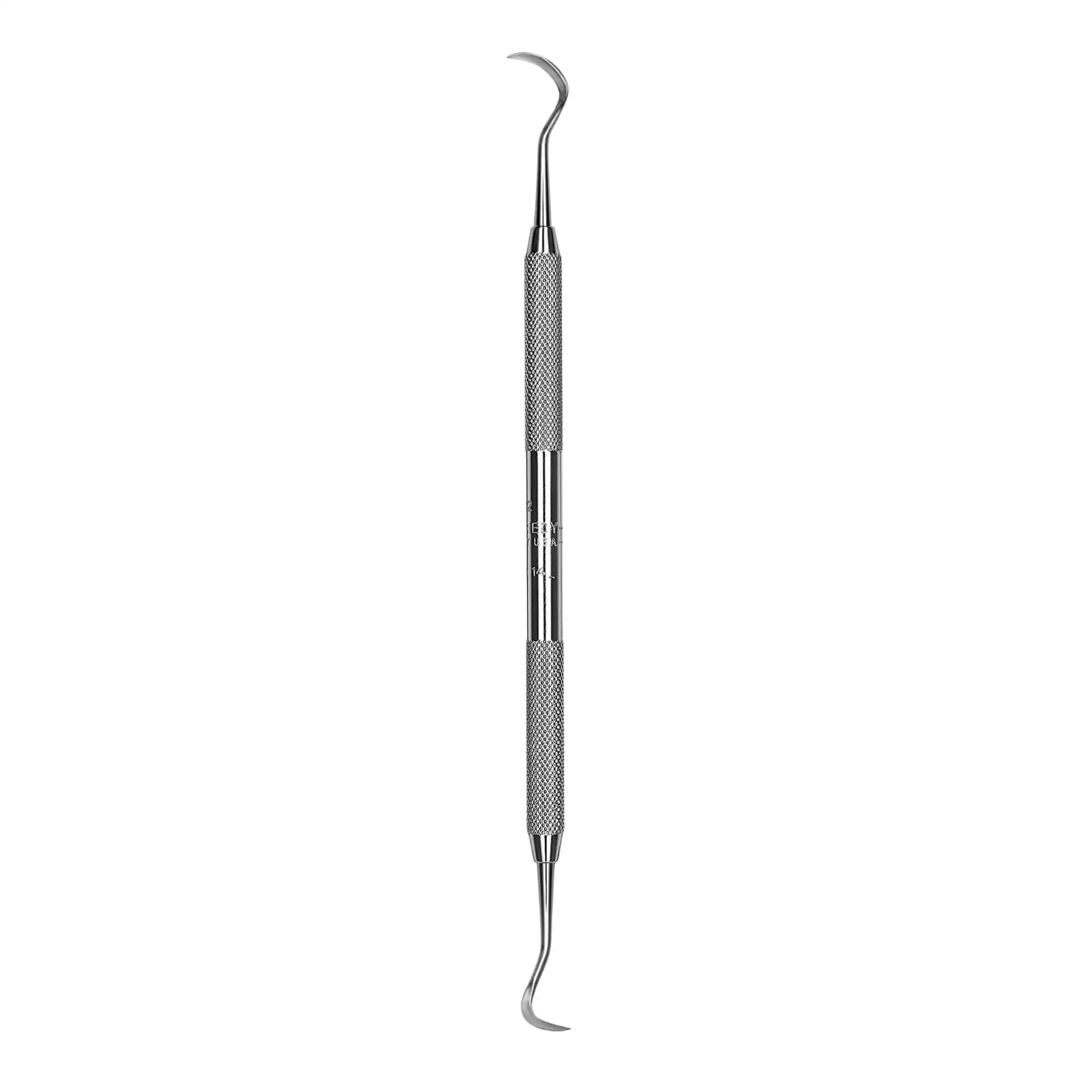 Hu-Friedy Gold Foil Knife, Double-Ended, #14L, #41 Round Handle, GK14L thumbnail 2