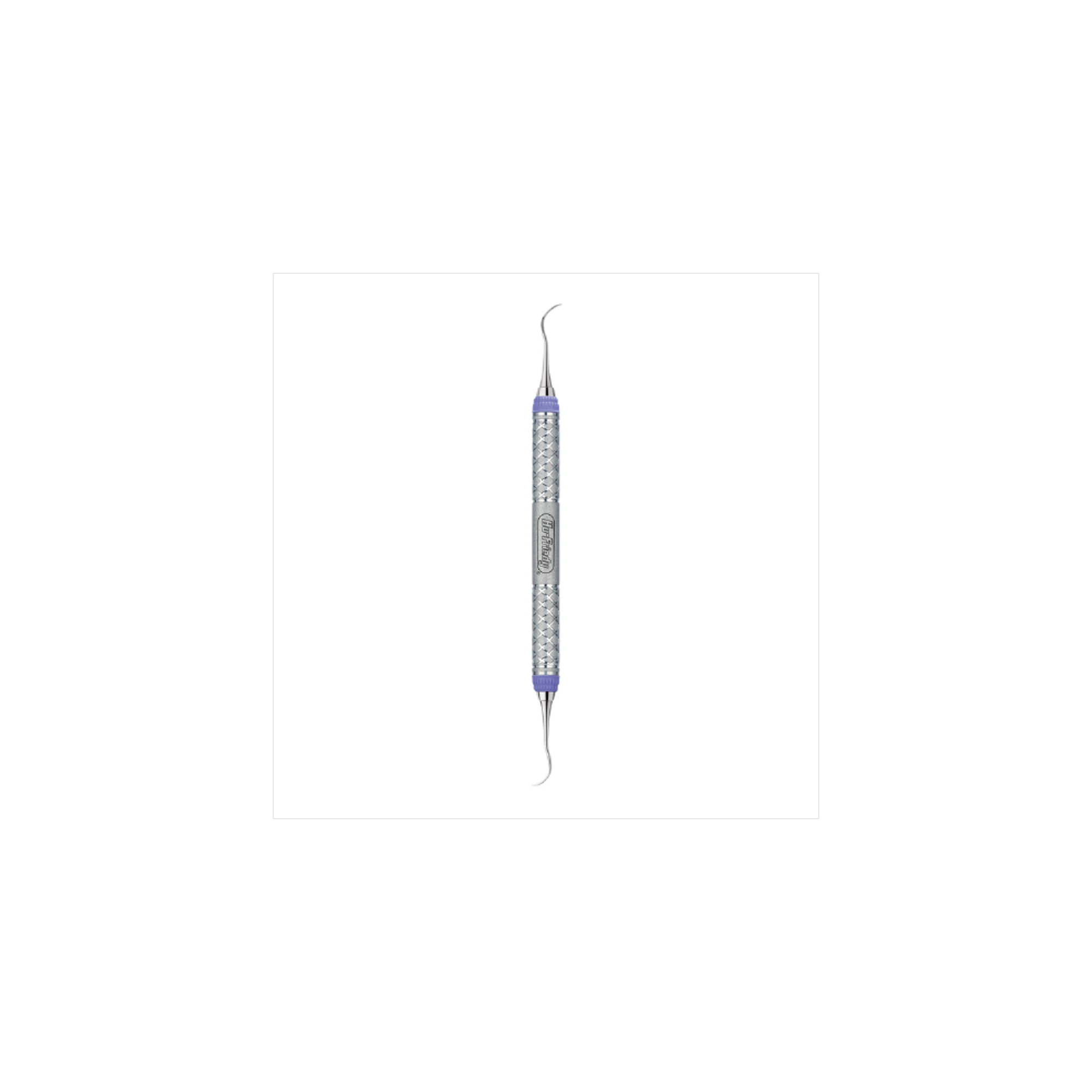 Hu-Friedy EverEdge 2.0 Nevi 4 Sickle Scaler, Lite, Double-Ended, C8 Resin Handle, Red, 1 Each thumbnail 2