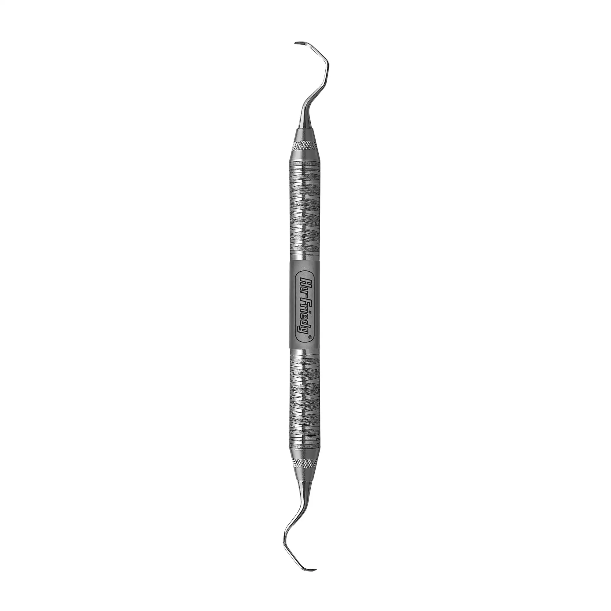 Hu-Friedy Langer Curette 17/18, Double-Ended, #6 Satin Steel Handle, SL17/186 thumbnail 2