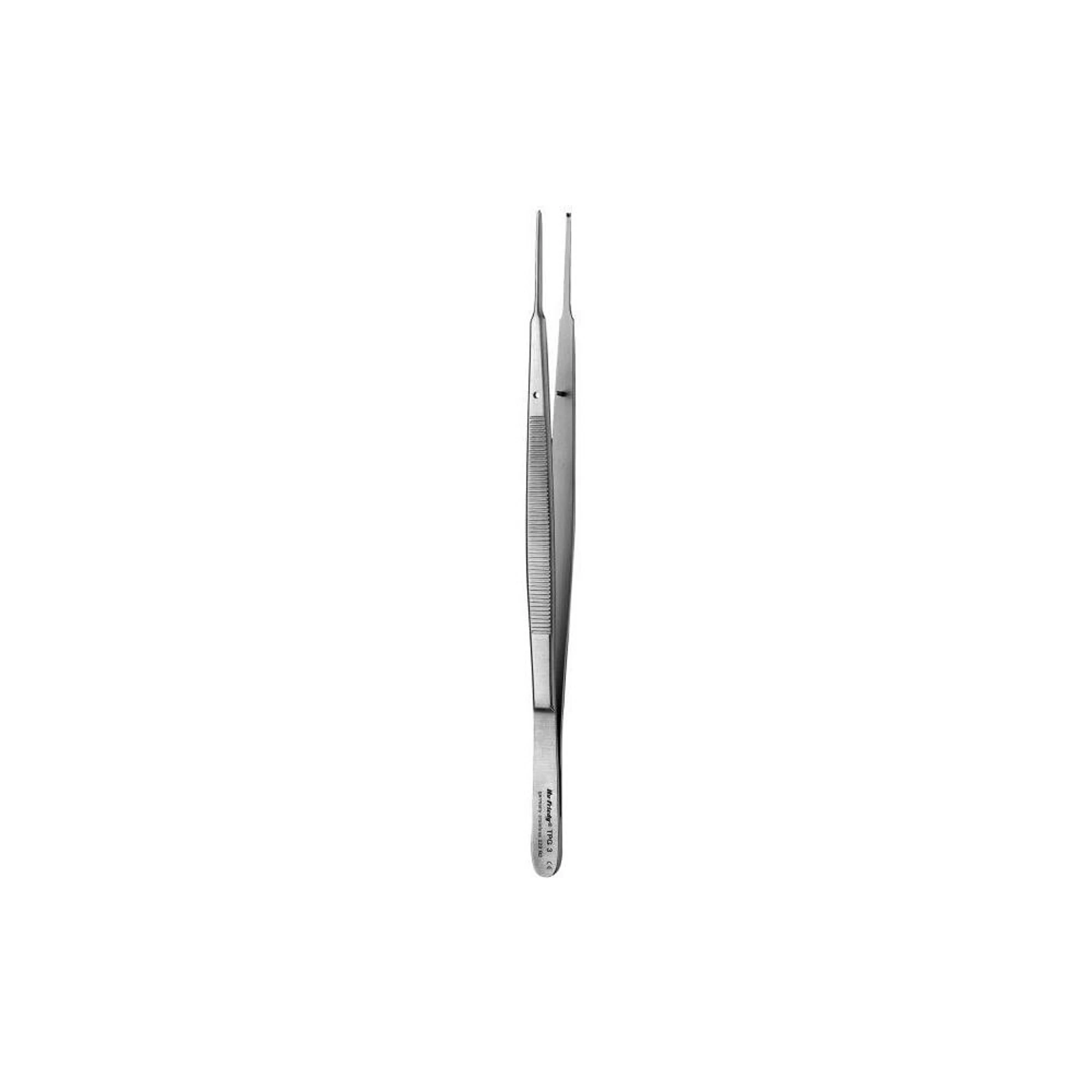 Hu-Friedy Gerald Tissue Pliers, 1x2 Teeth, Straight, 7 in, Stainless Steel, TPG3 thumbnail 2