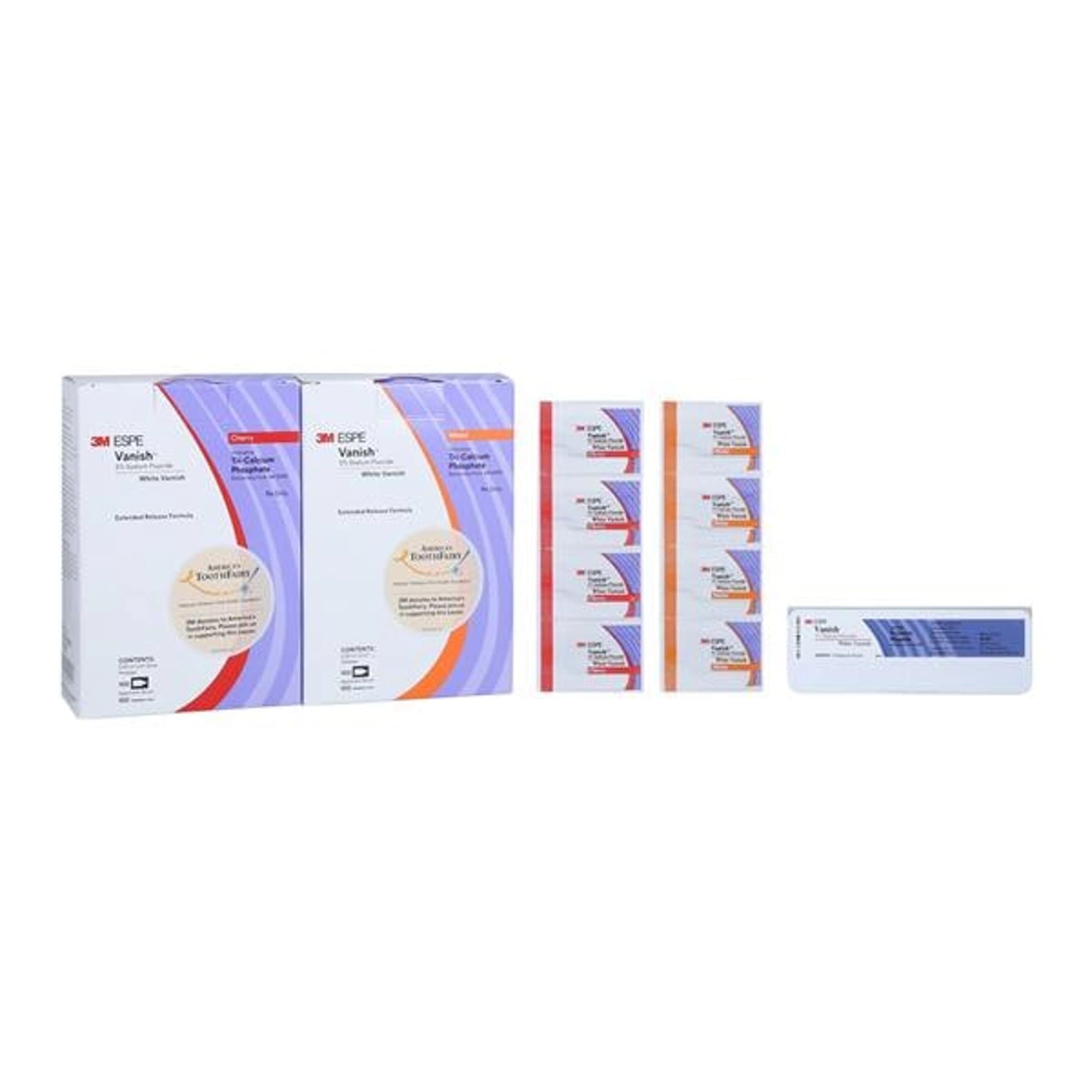 3M Vanish 5% Sodium Fluoride White Varnish with Tri-Calcium Phosphate, Cherry/Melon, 0.5 mL Unit Dose, 1000/Pk thumbnail 13