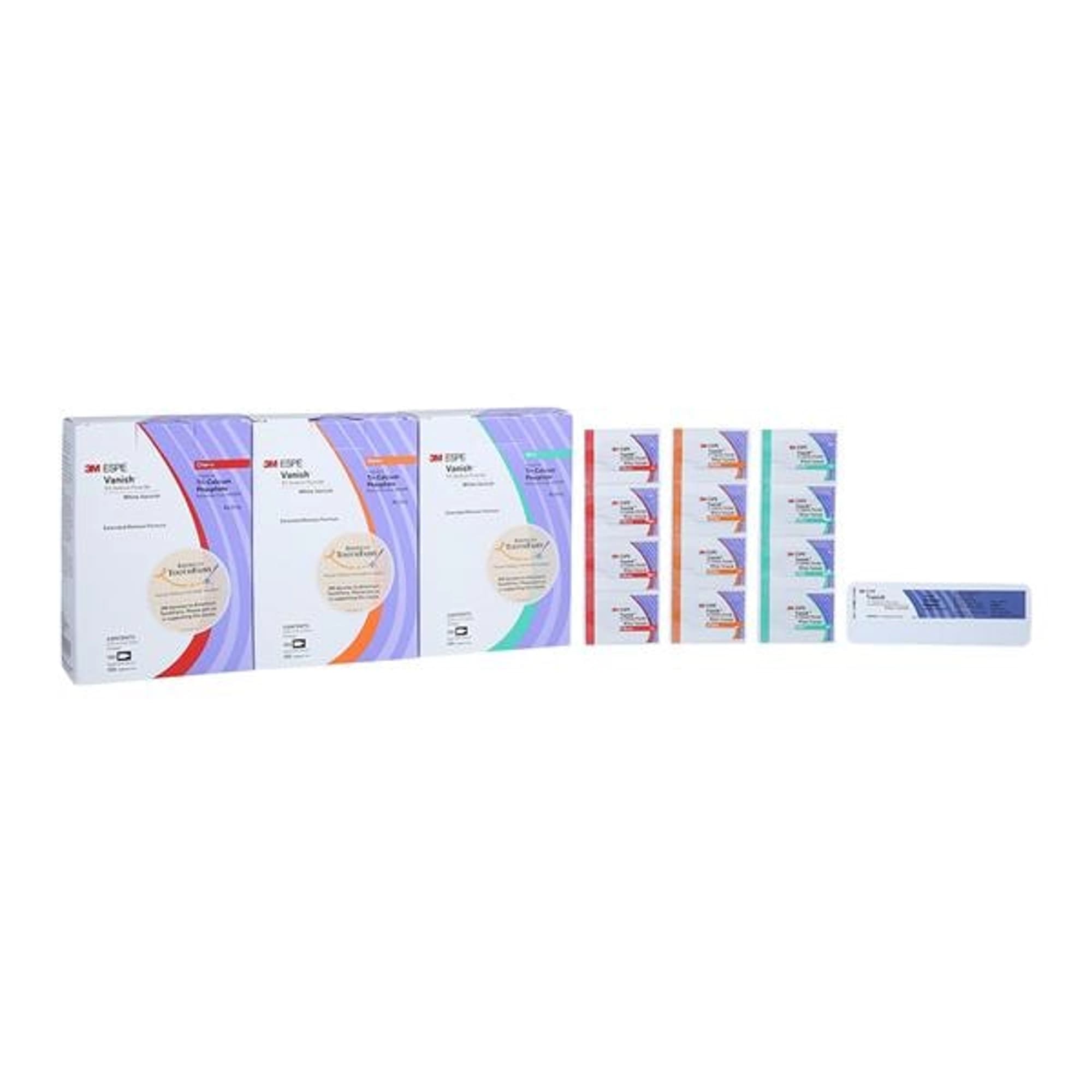 3M (Solventum) Vanish 5% Sodium Fluoride White Varnish, Assorted Flavors (Cherry, Melon, Mint), 0.5 mL Unit Dose, 1000/Pk, 12151X thumbnail 16