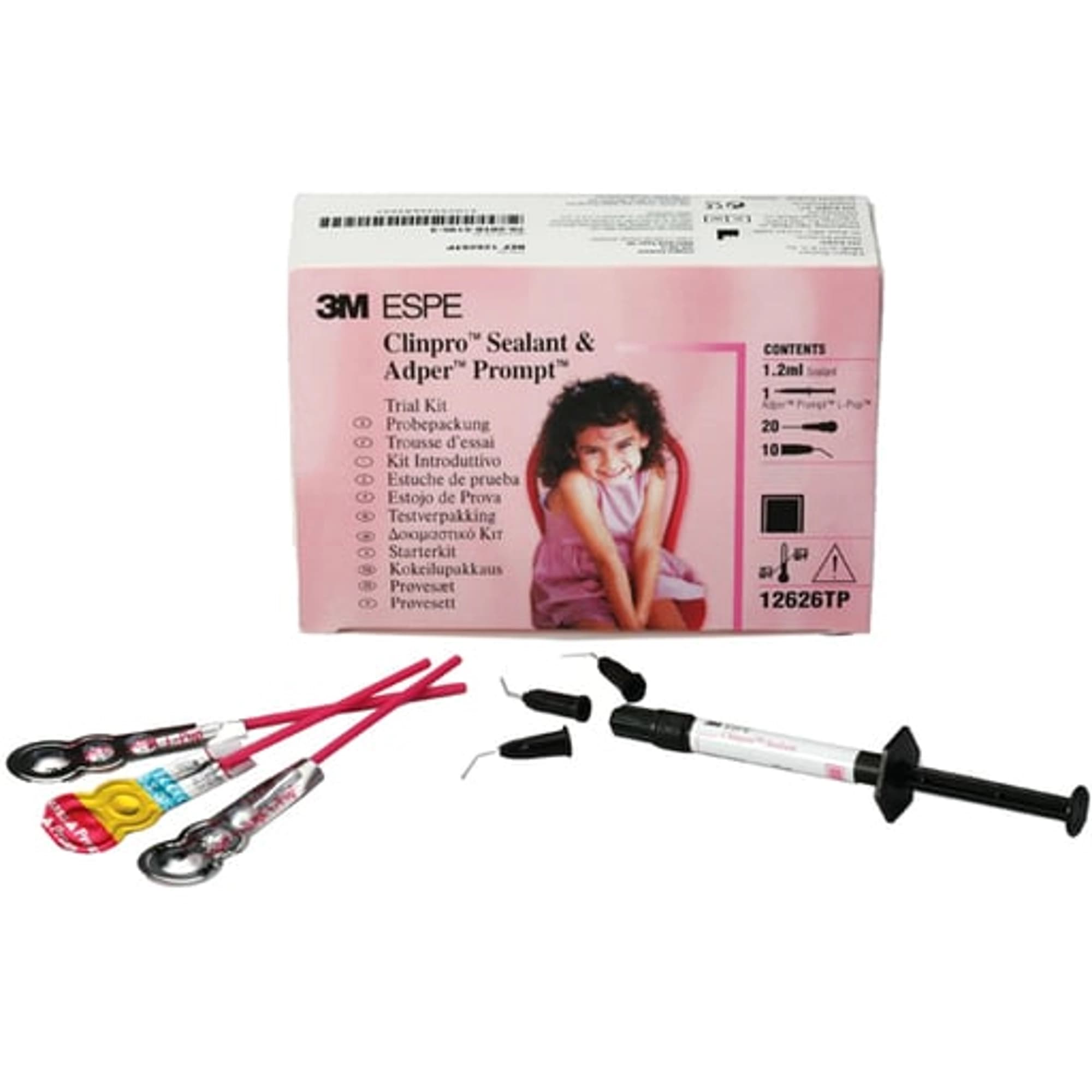 3M (Solventum) Clinpro Sealant & Adper Prompt L-Pop Self-Etch Adhesive Trial Kit, 1.2 mL Syringe, 12626TP thumbnail 2