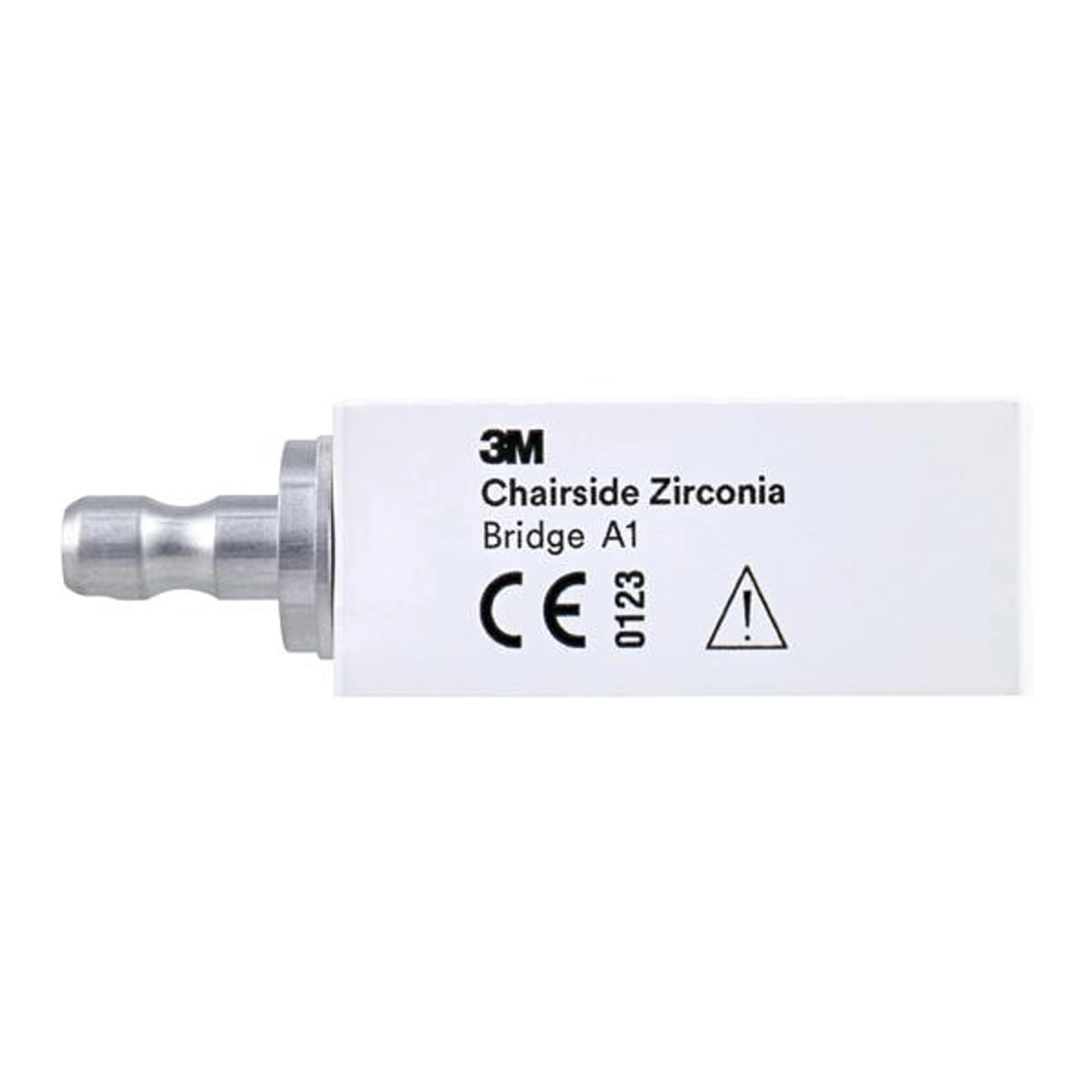 Solventum (3M) Chairside Zirconia Bridge Block, 39 mm, Shade A1, Refill, 3/Pk, 69949 thumbnail 7