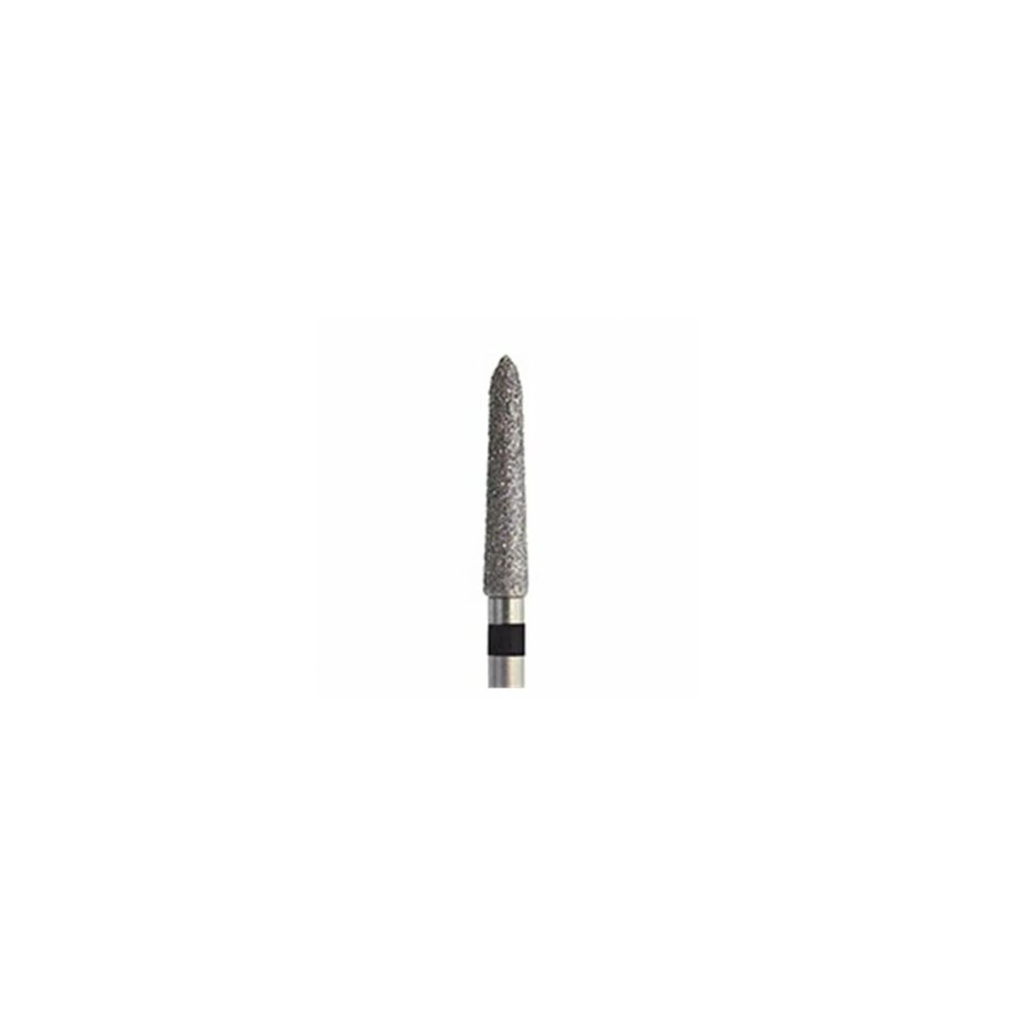 Meisinger 879H-018-FG Super Coarse Diamond Bur, Tapered Torpedo, 1.8 mm, Friction Grip, 5/Pack thumbnail 3