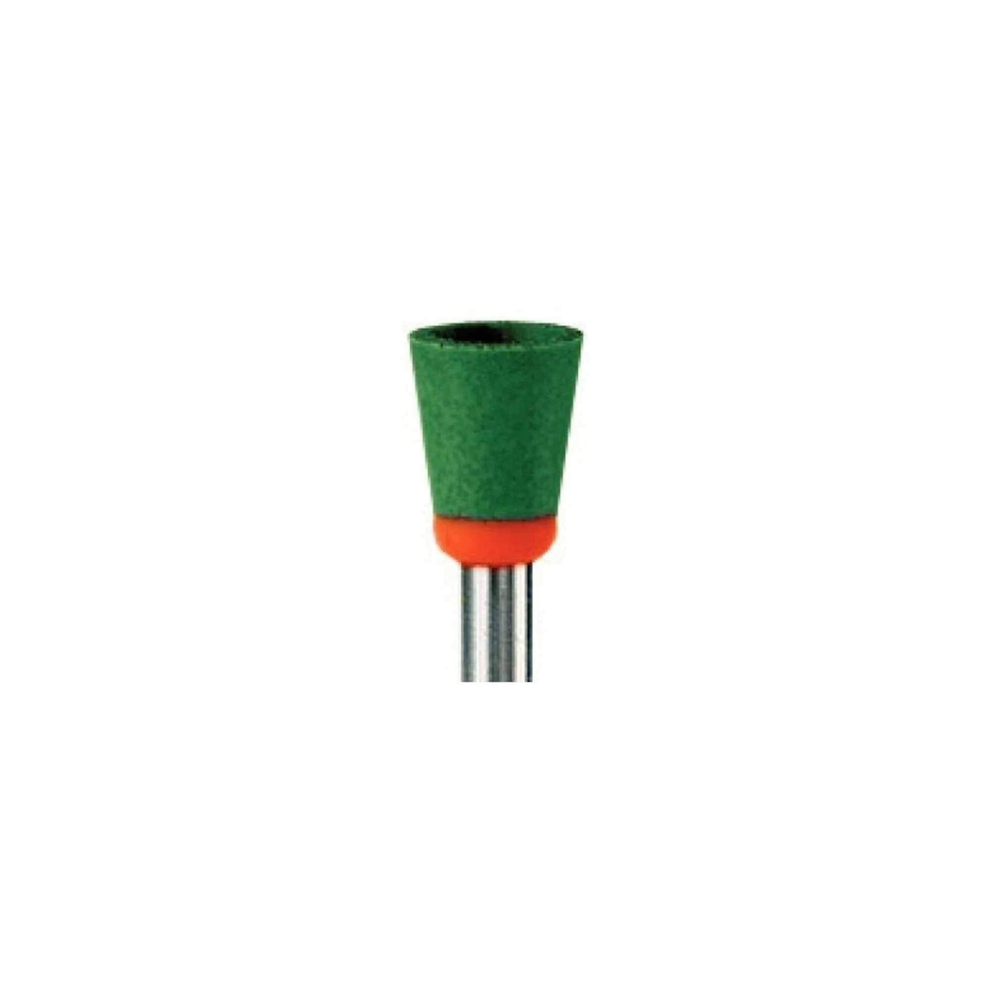 Meisinger RA #9744.060 Diamond Impregnated Porcelain Polisher Cup, Coarse, Green/Orange, 6.0mm, 2/Pk thumbnail 3