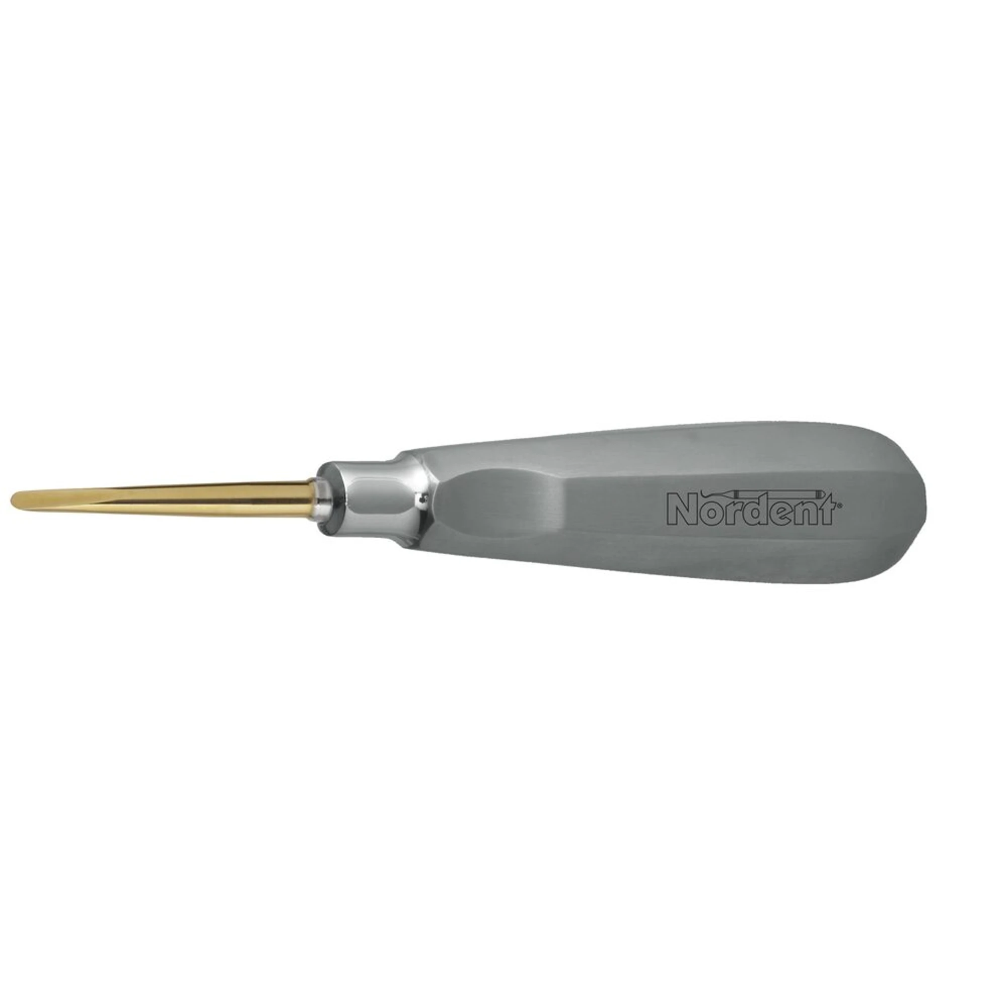 Nordent Luxation Elevator, #3S, Straight, 3 mm, Titanium Nitride Coated, Single End thumbnail 6