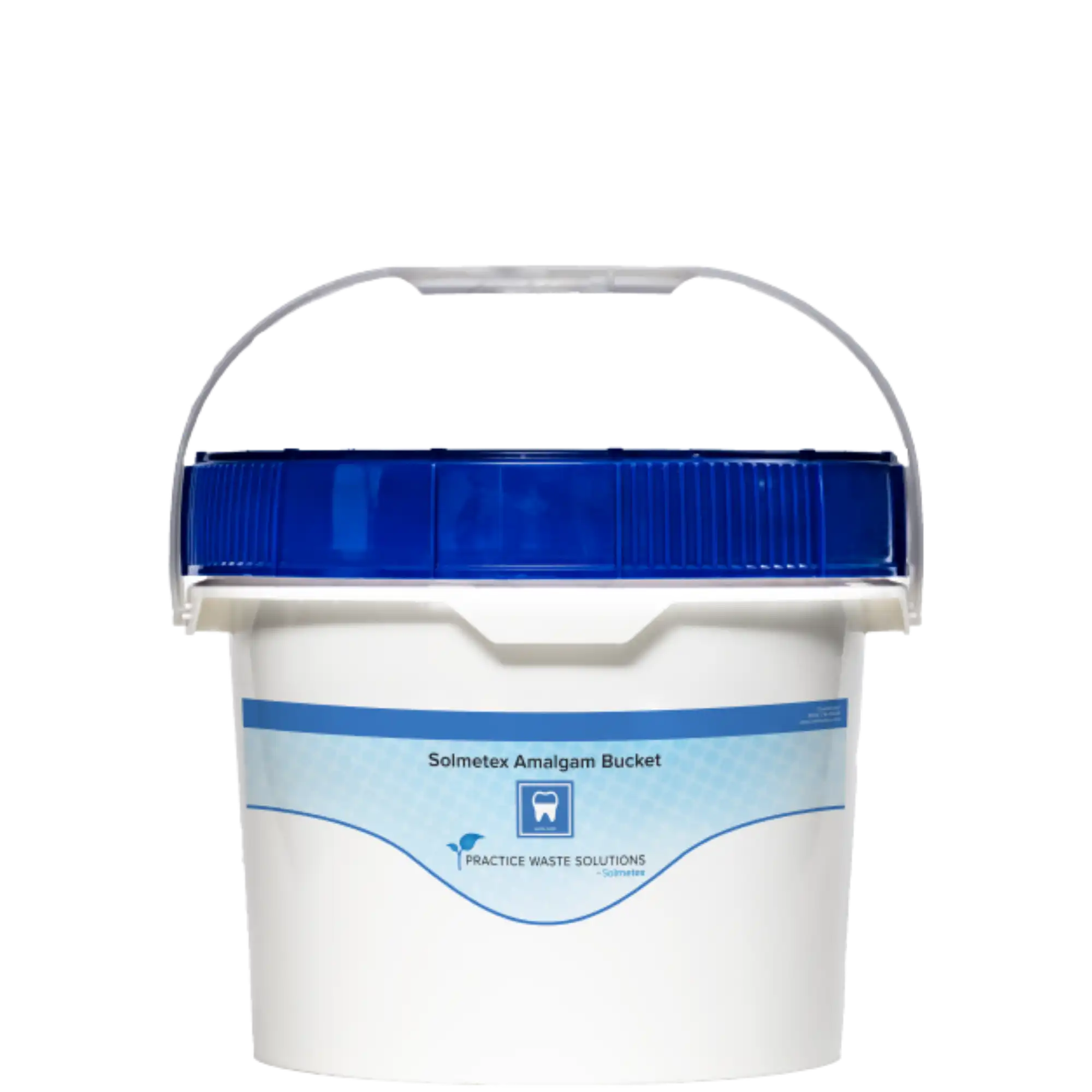 Solmetex Amalgam Waste Bucket, 2.5 Gallon, PWS-AB-2 thumbnail 2