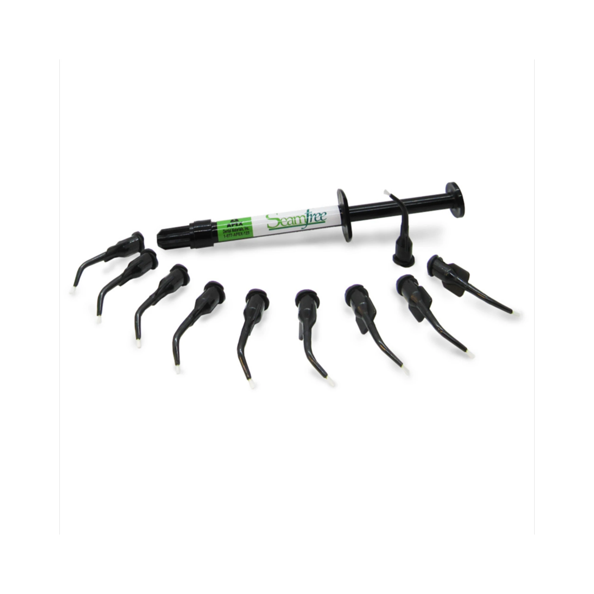 Vista Apex Seamfree Composite Wetting Resin and Lubricant 5-Syringe Kit, 1.2 mL Syringes with 50 Exacta-Flo Tips, #90026 thumbnail 8