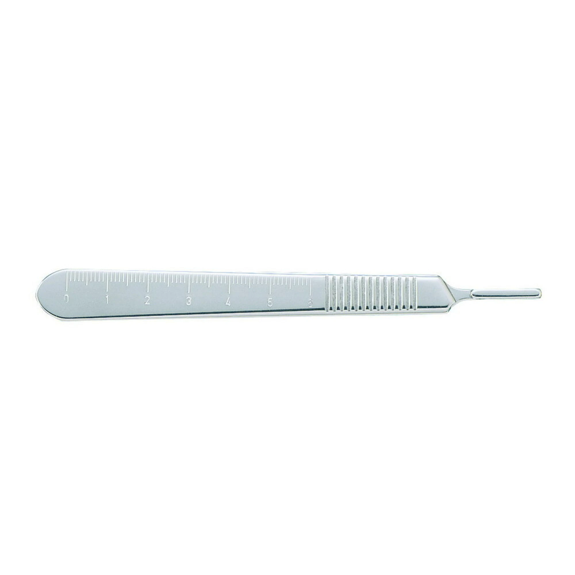 Miltex #3 Scalpel/Knife Handle, 5" (125mm), Fits Blades 10-15C, Rustless Stainless Steel, 4-7R thumbnail 3