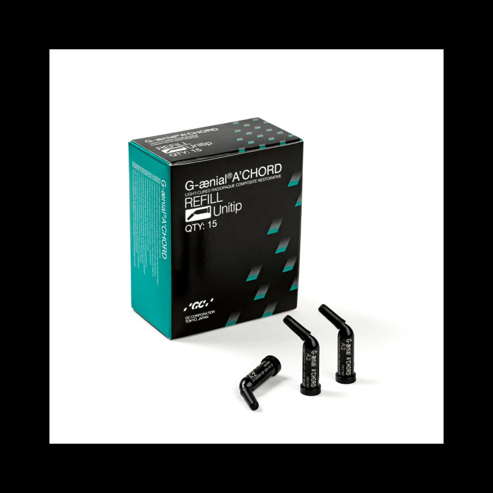 G-aenial A'CHORD Universal Composite Unitip, Shade A1, 0.16 mL (0.3 g), 15/Pkg, 952244 thumbnail 2