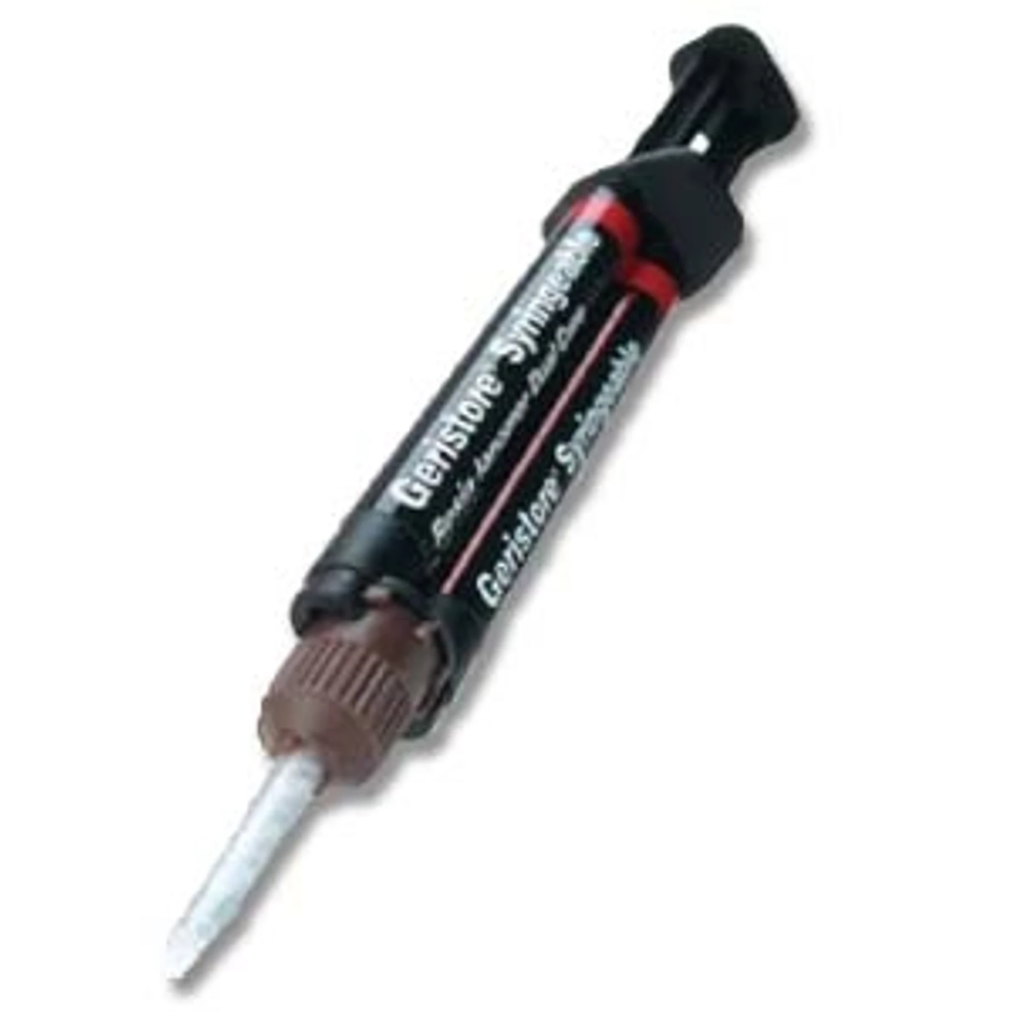 DenMat Auto-Mix Syringe Mixing Tips, Brown/Clear, 10/Pk, 030777615 - Auto-Mix Syringe Tips Brown/Clear 10/Pk - Image 1