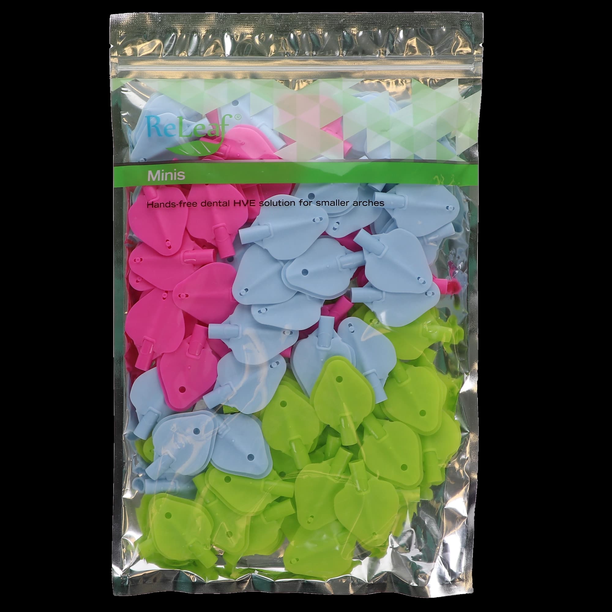 ReLeaf Mini Leaves, HVE, Vented, Assorted Colors, 100/Pk, RLF10096 thumbnail 7