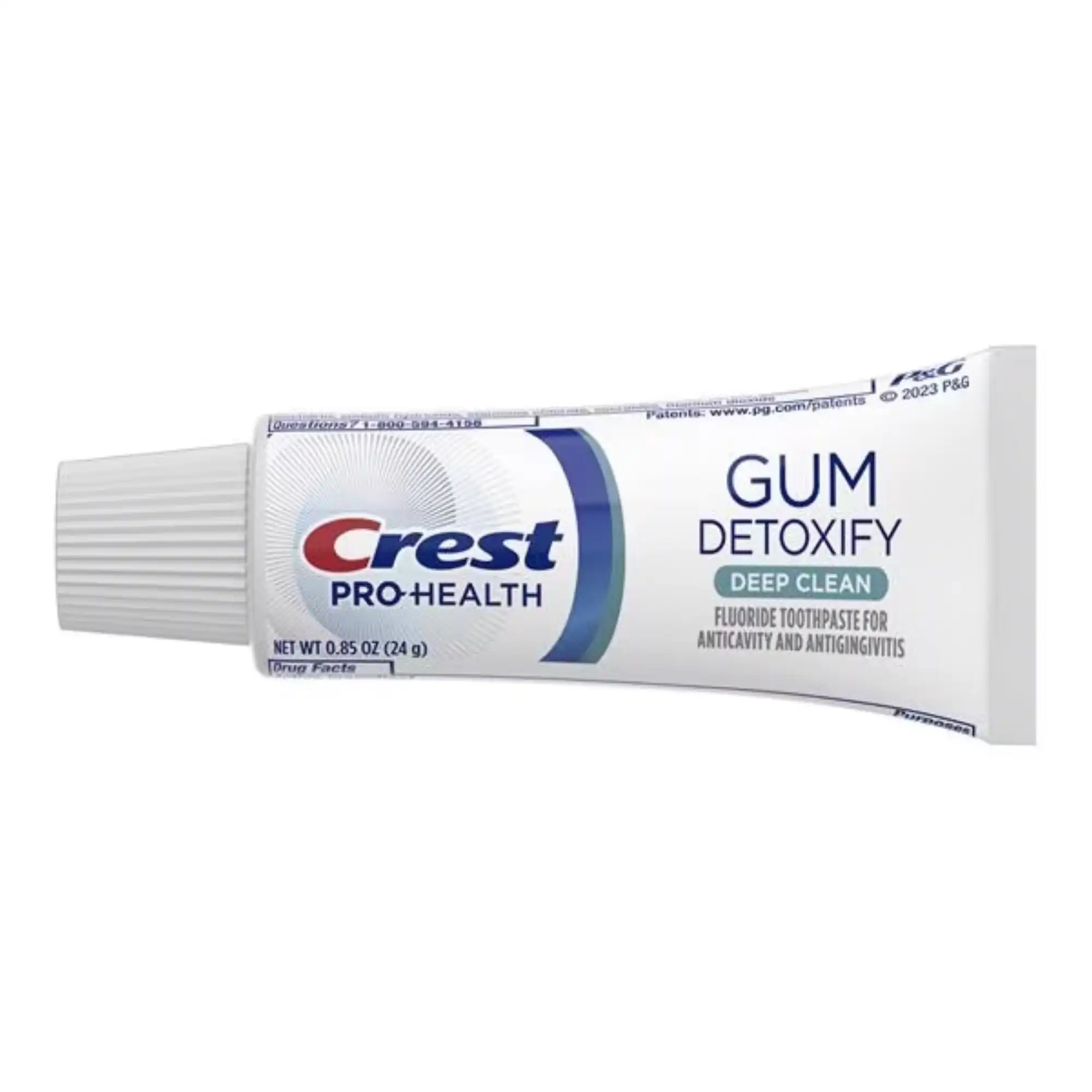 Crest Pro-Health Gum Detoxify Toothpaste, Deep Clean Mint, 0.85 oz Tube, 72/Box thumbnail 2