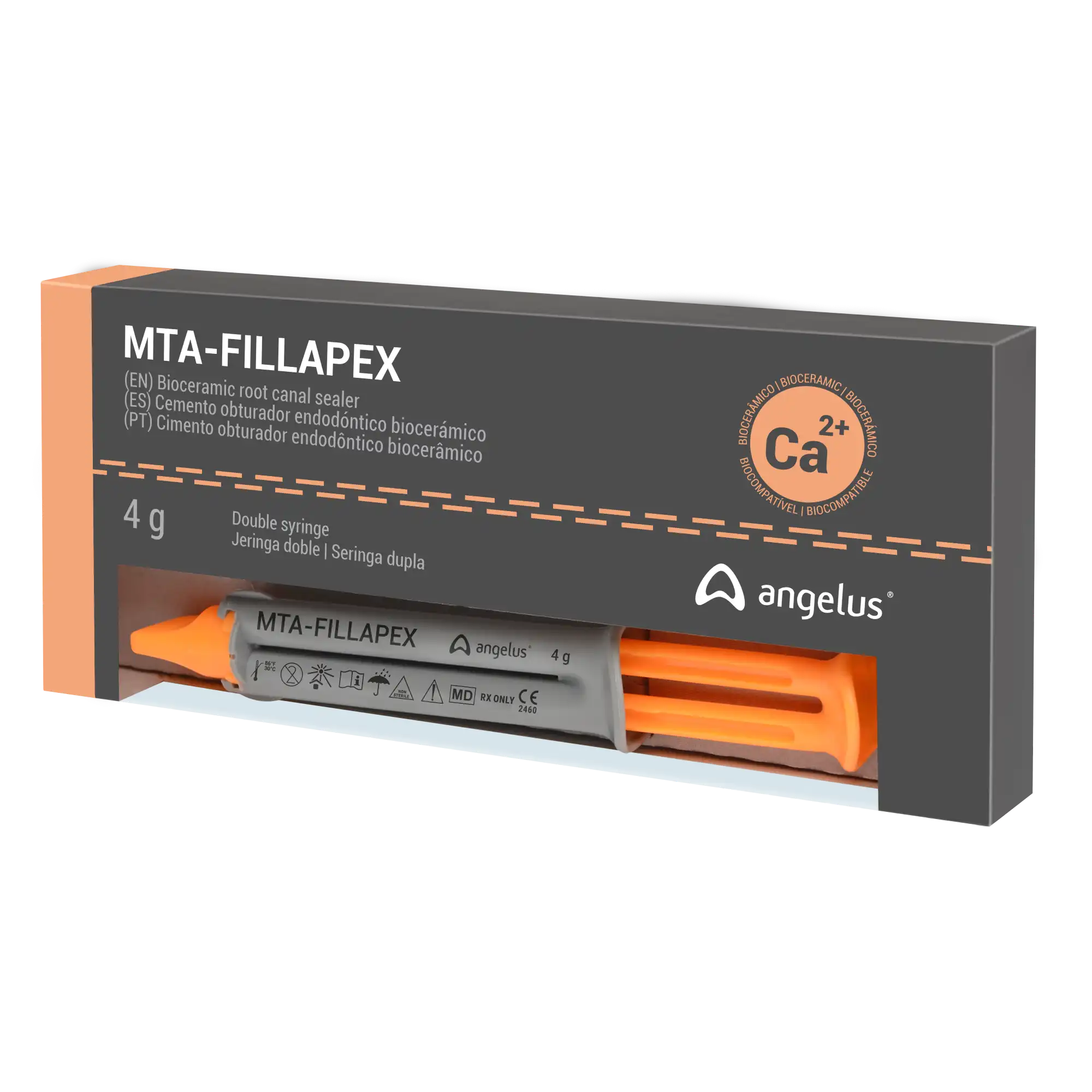 Angelus MTA Fillapex Automix Bioceramic Root Canal Sealer, 4g Double-Barrel Syringe Kit with 10 Automixing Tips and Mixing Pad, 827 thumbnail 9