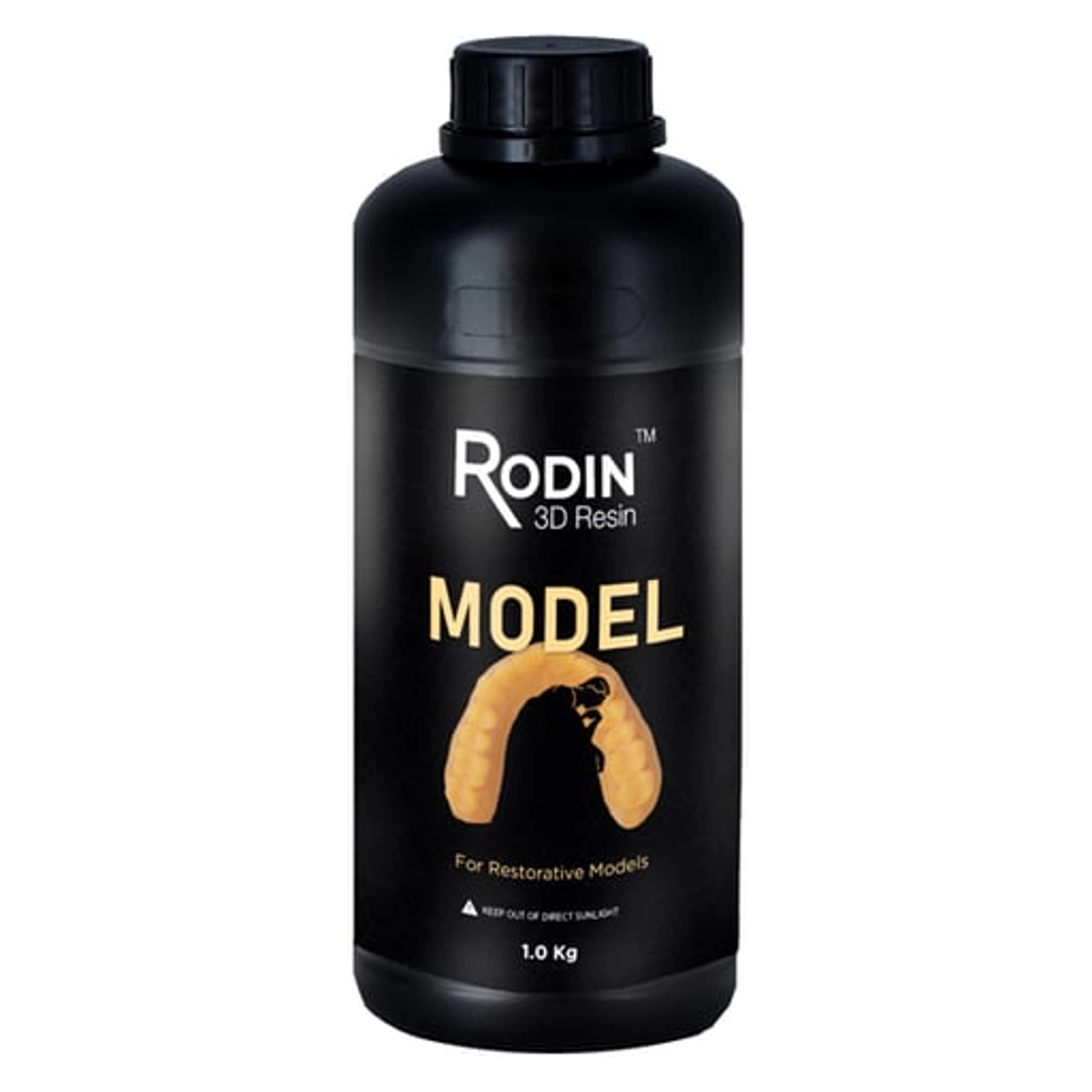 Pac-Dent Rodin Model 3D Printing Resin, Tan, 1 kg Bottle, 3DR-TANF thumbnail 4