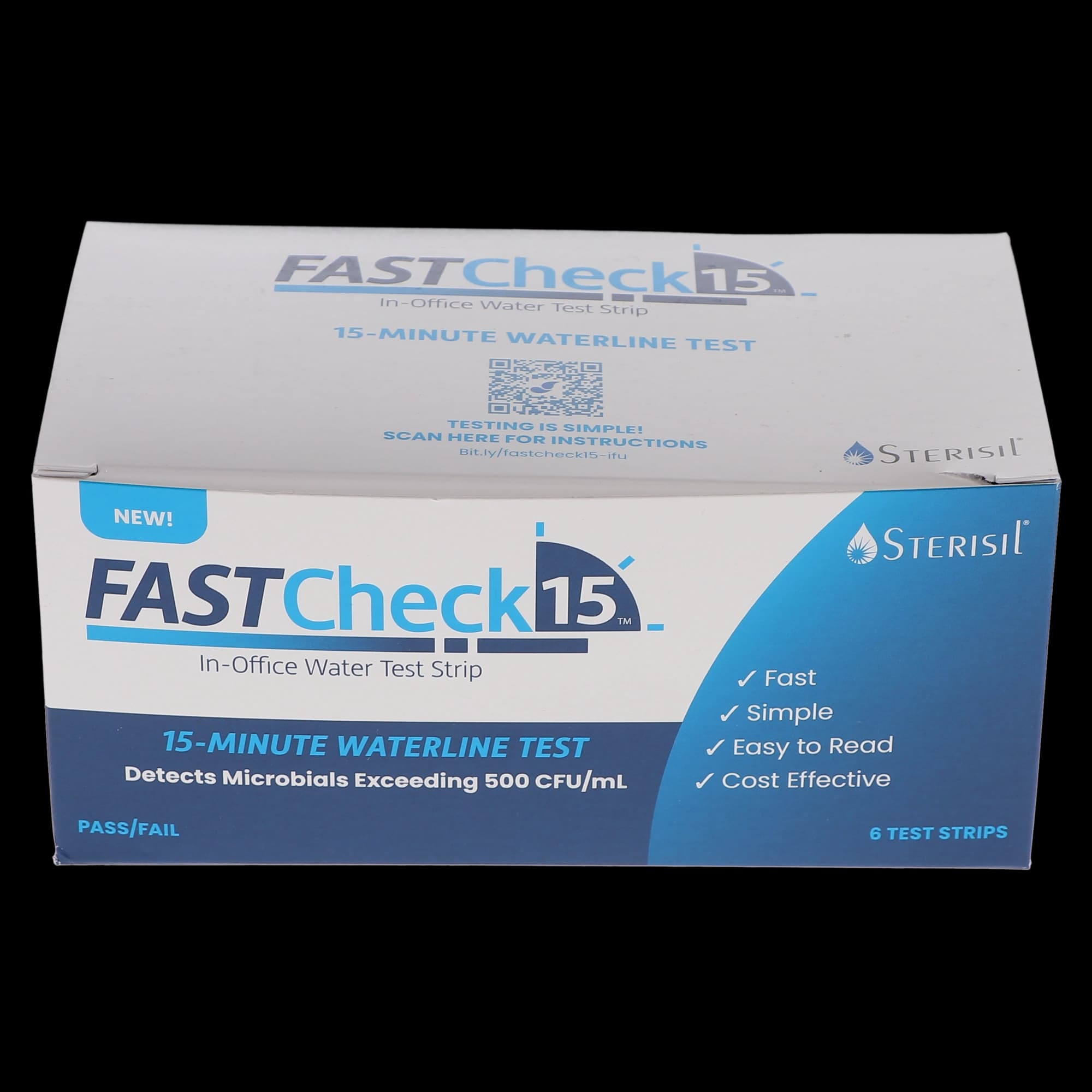 Sterisil FastCheck15 In-Office Dental Waterline Test Strips, 15-Minute, 6/Pk, FC15-6 thumbnail 12