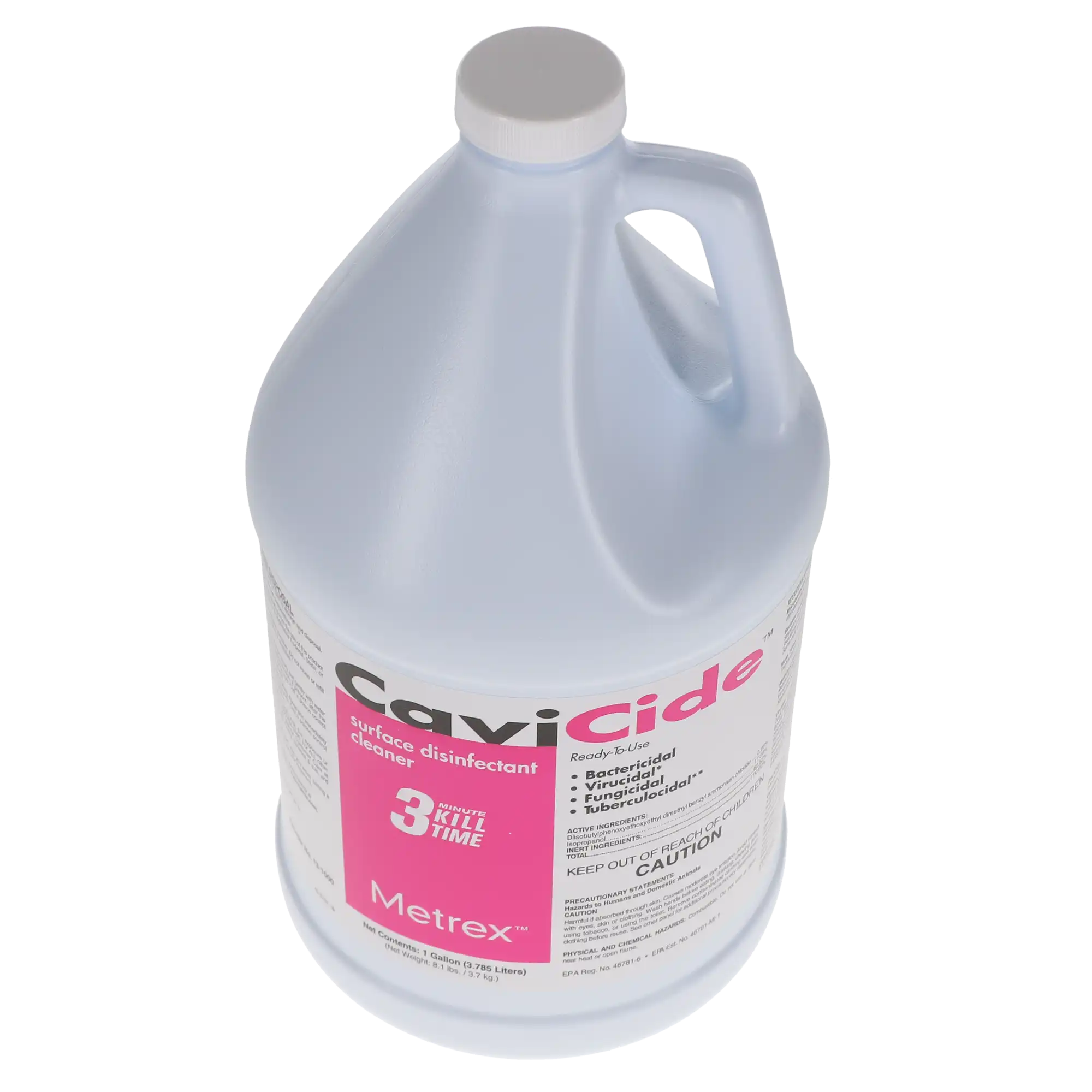 CaviCide Surface Disinfectant & Decontaminant Cleaner, 1 Gallon Bottle, Metrex thumbnail 7
