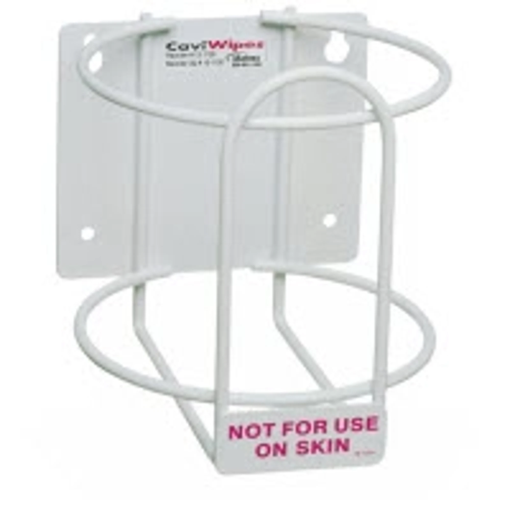 CaviWipes Canister Wall Bracket, White Metal, Fits Large and X-Large Canisters, 1/Pk thumbnail 5