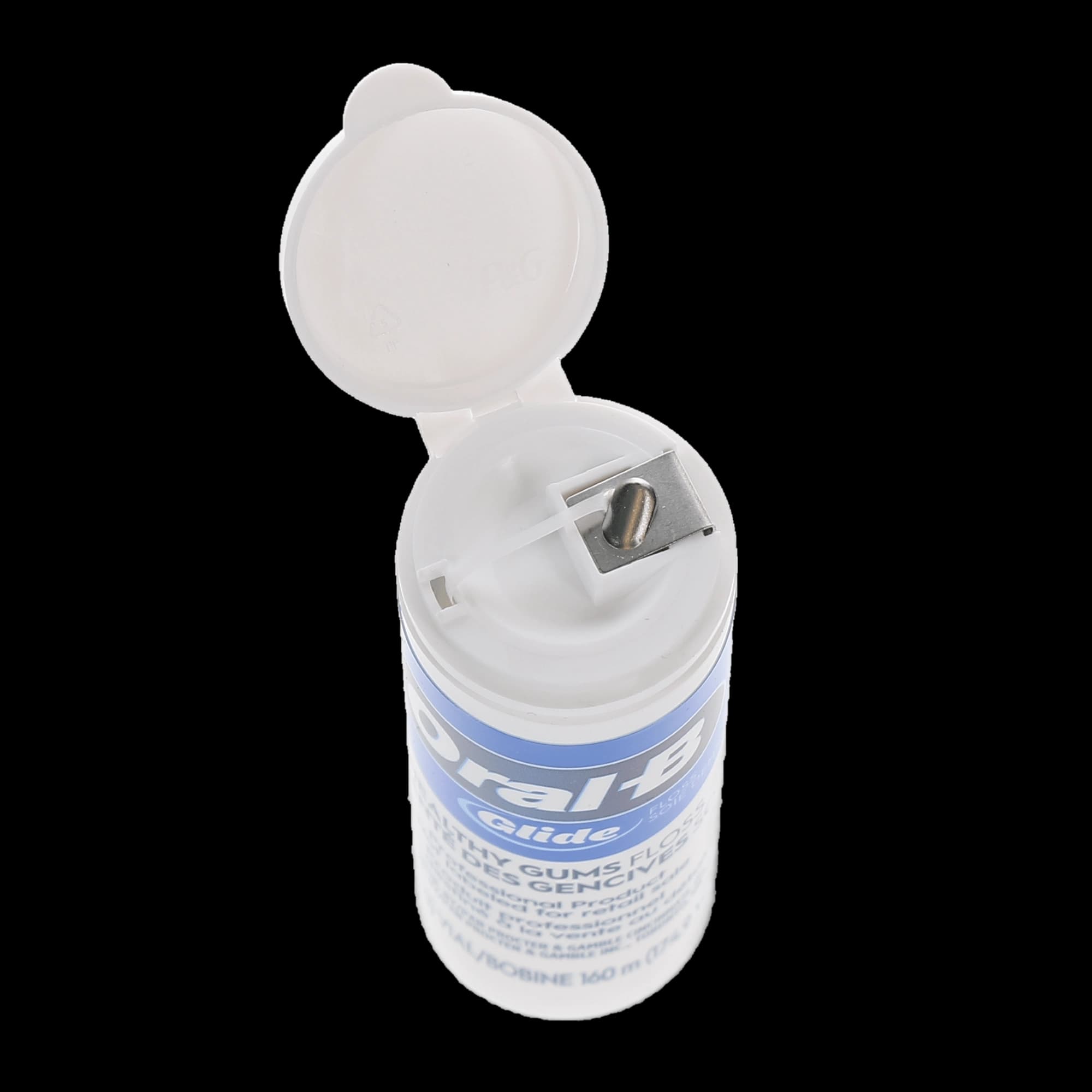 Oral-B Glide Healthy Gums Floss, Unflavored, 160 m Disposable Vial, 1/Pk, 80779740 thumbnail 5