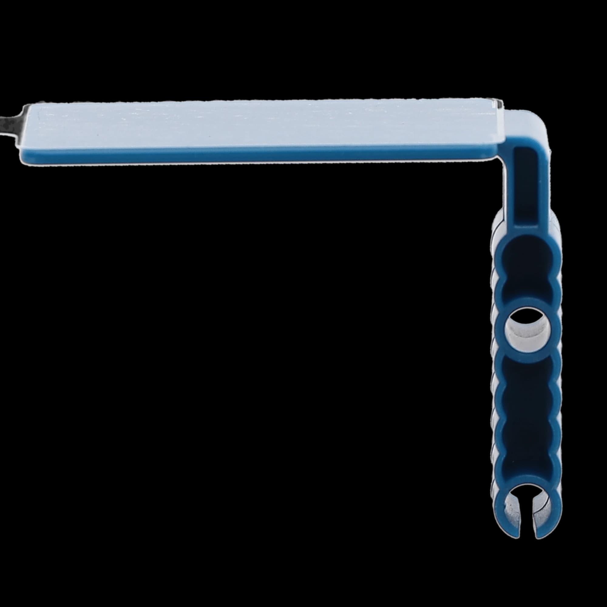 EzAim Individually Cut Adhesive Sensor Holder, Anterior, Blue, 50/Pk, 131116 thumbnail 4