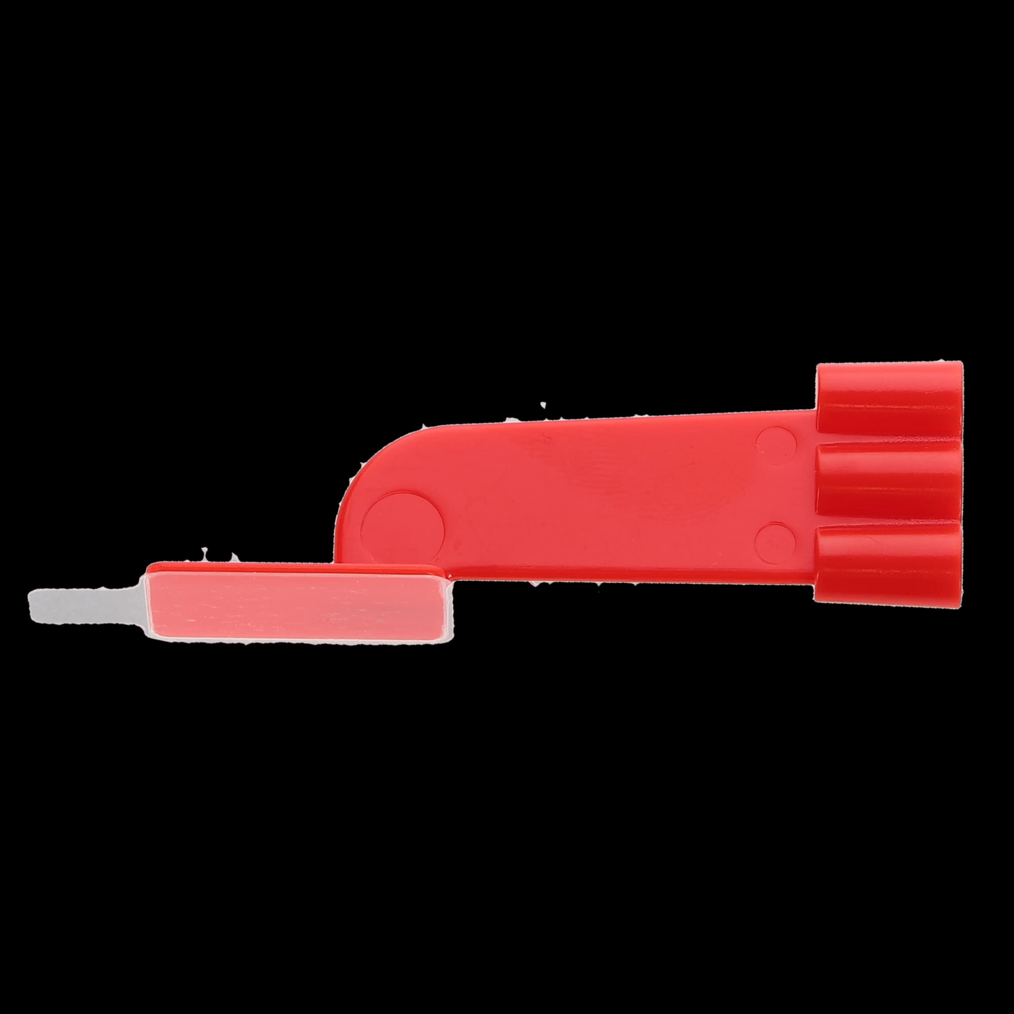 EzAim Individually Cut Adhesive Sensor Holder, Bitewing, Red, 50/Pk, 131118 thumbnail 2