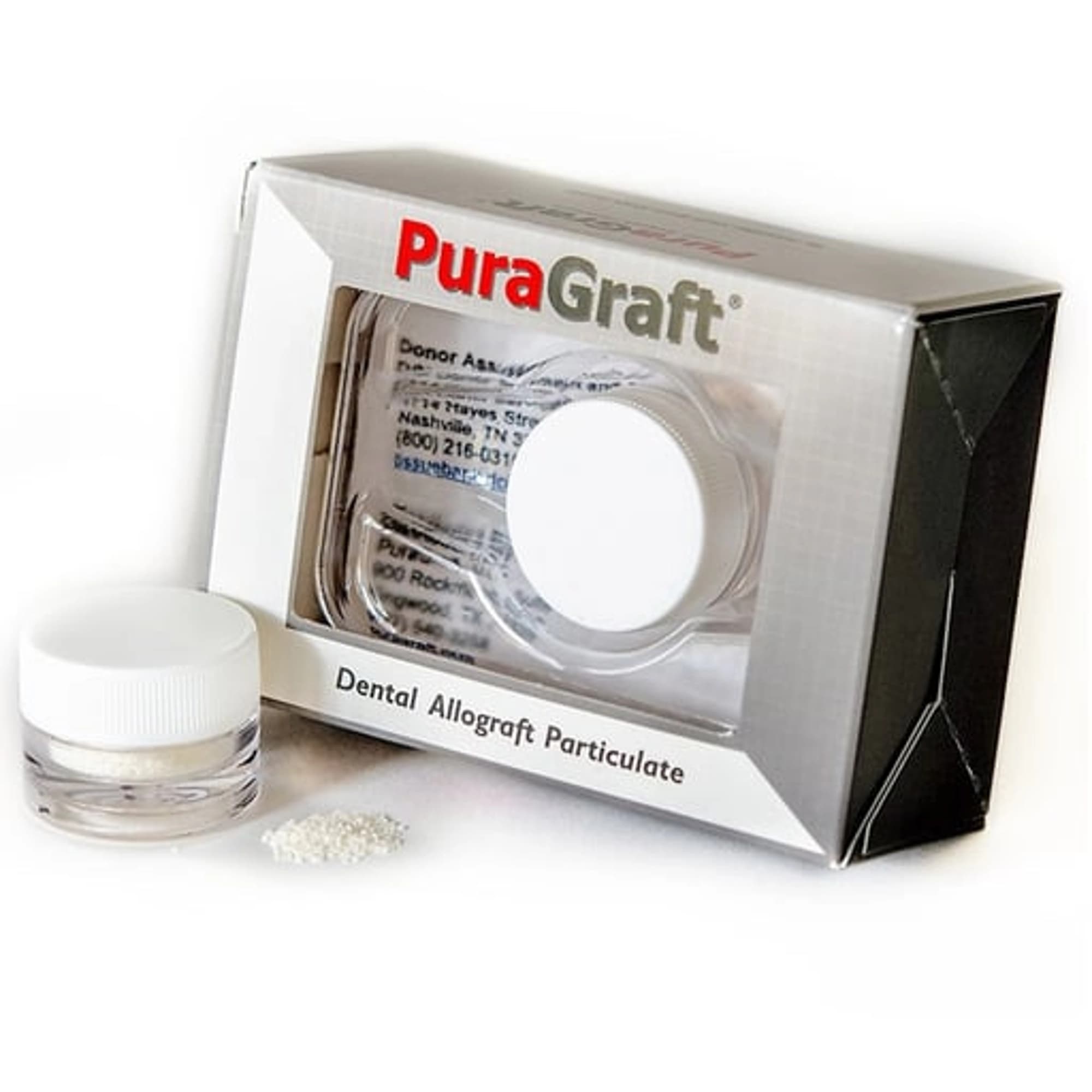 PuraGraft Min Demin Cortical 70/30 Bone Graft, 250-1000 µm, 1 cc, MX-250-100 - Min Demin Cortical 70/30 250-1000 1Cc, MX-250-100 - Image 1